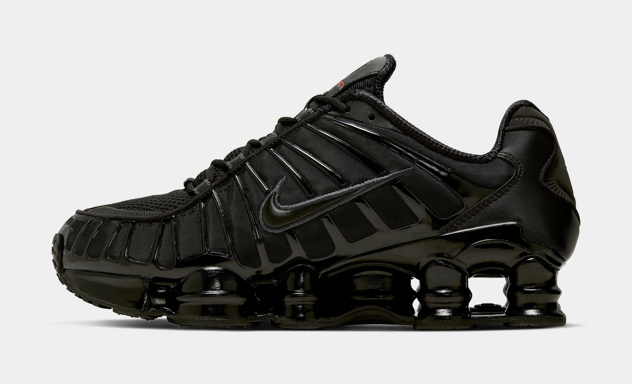 Nike Men\'s Black Shox TL Athletic Shoes Nike Shox TL Shoes Black Racer Blue Metallic Silver CN0151  main image 4