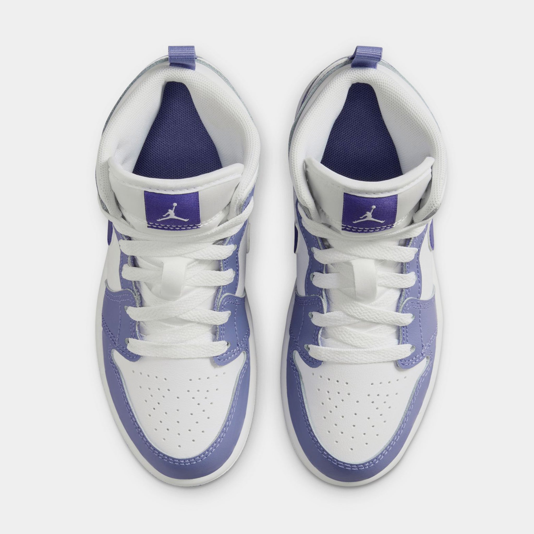 Jordan Air Jordan 1 Mid Preschool Lifestyle Shoes Dusty Amethyst