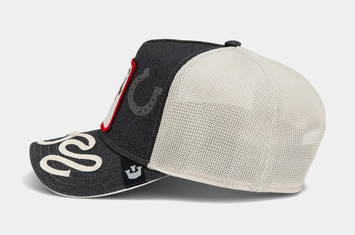 Goorin Bros Full Throttle Trucker Mens Hat Navy Cream 101-1805-NVY ...