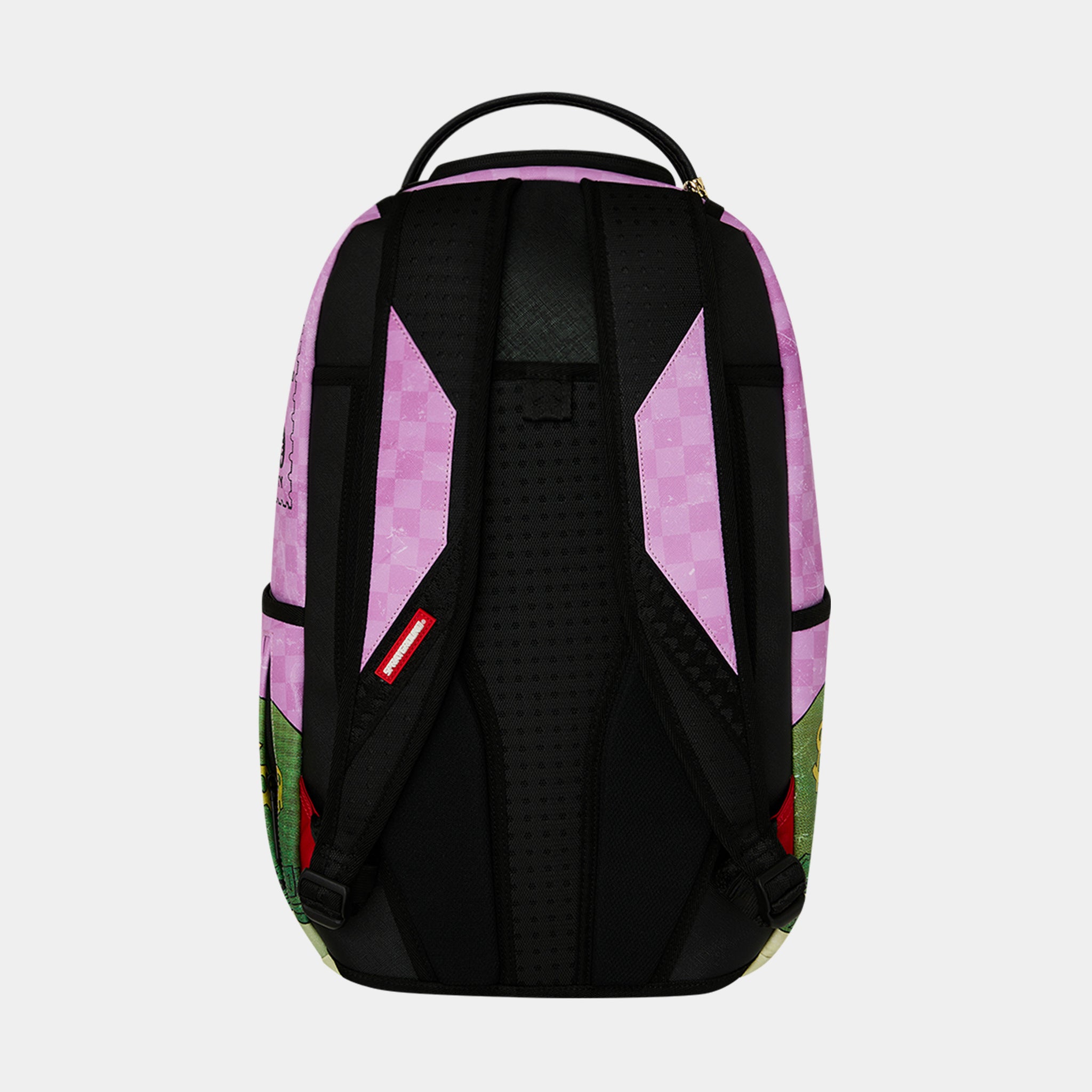 Sprayground Richie Rich Mens Backpack Pink Green 910B9136NSZ 