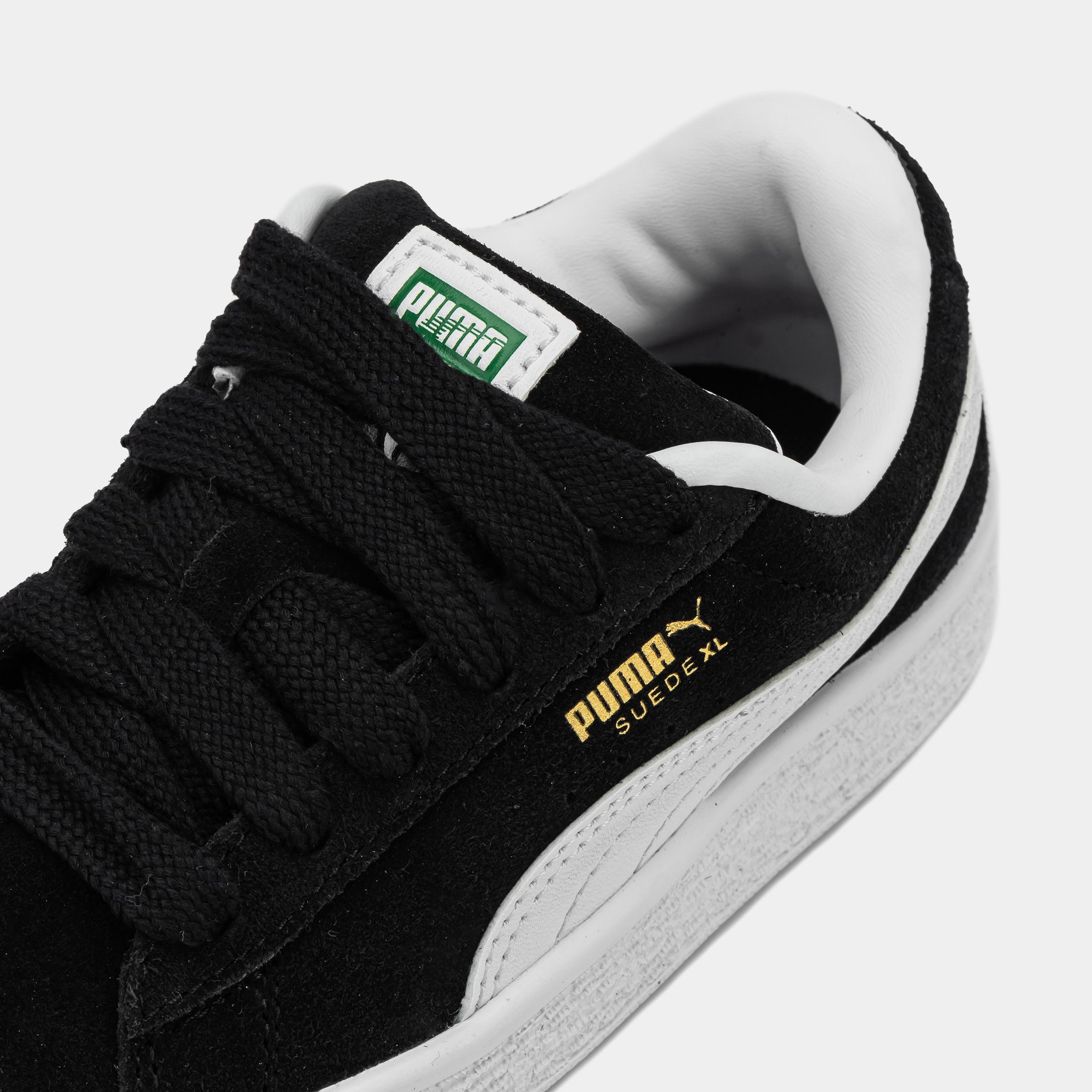 PUMA Suede XL Preschool Lifestyle Shoes Black White 396578 02 – Shoe Palace