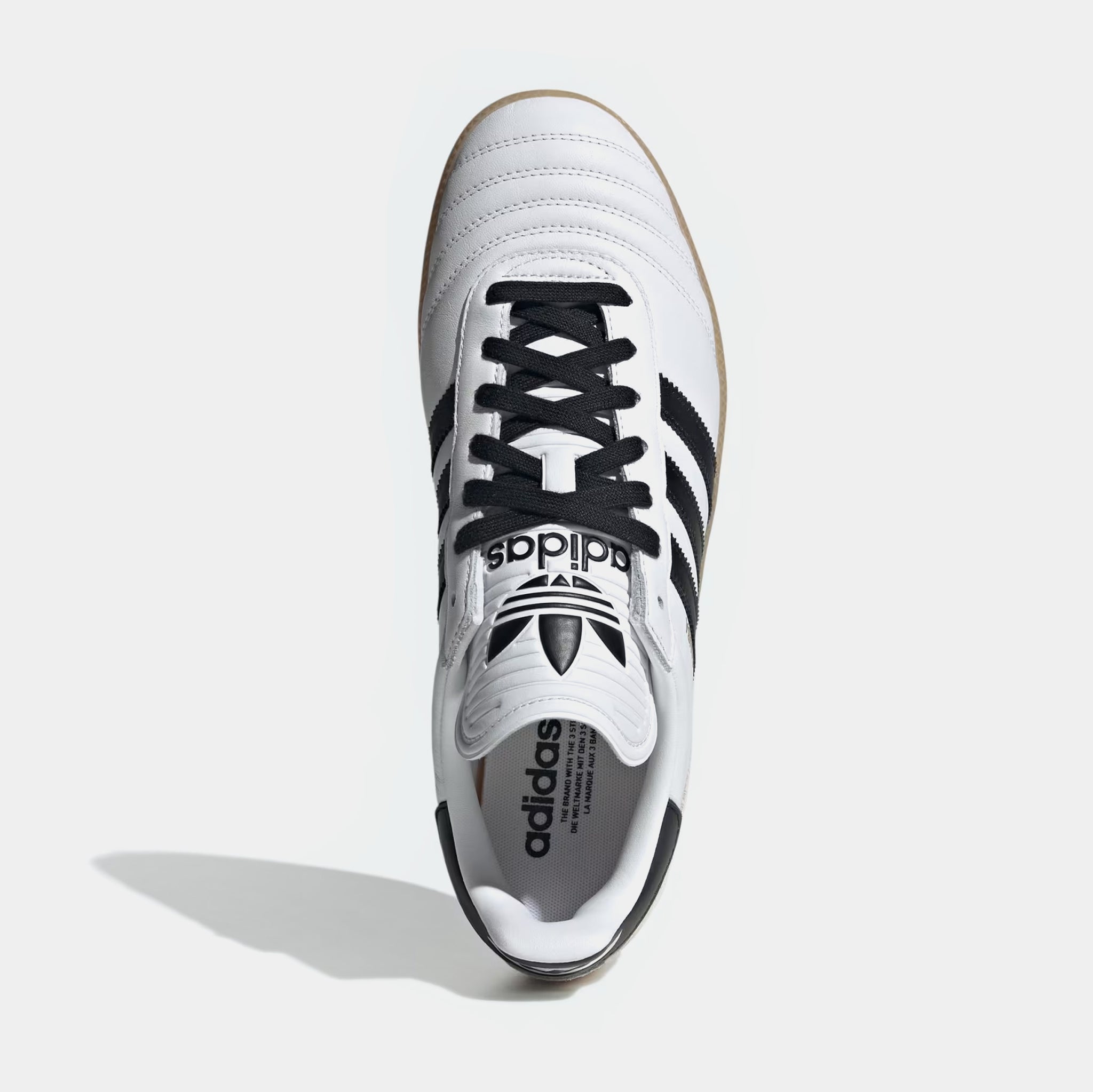 adidas Samba JP Shoes - Men's - Cloud White / Gum