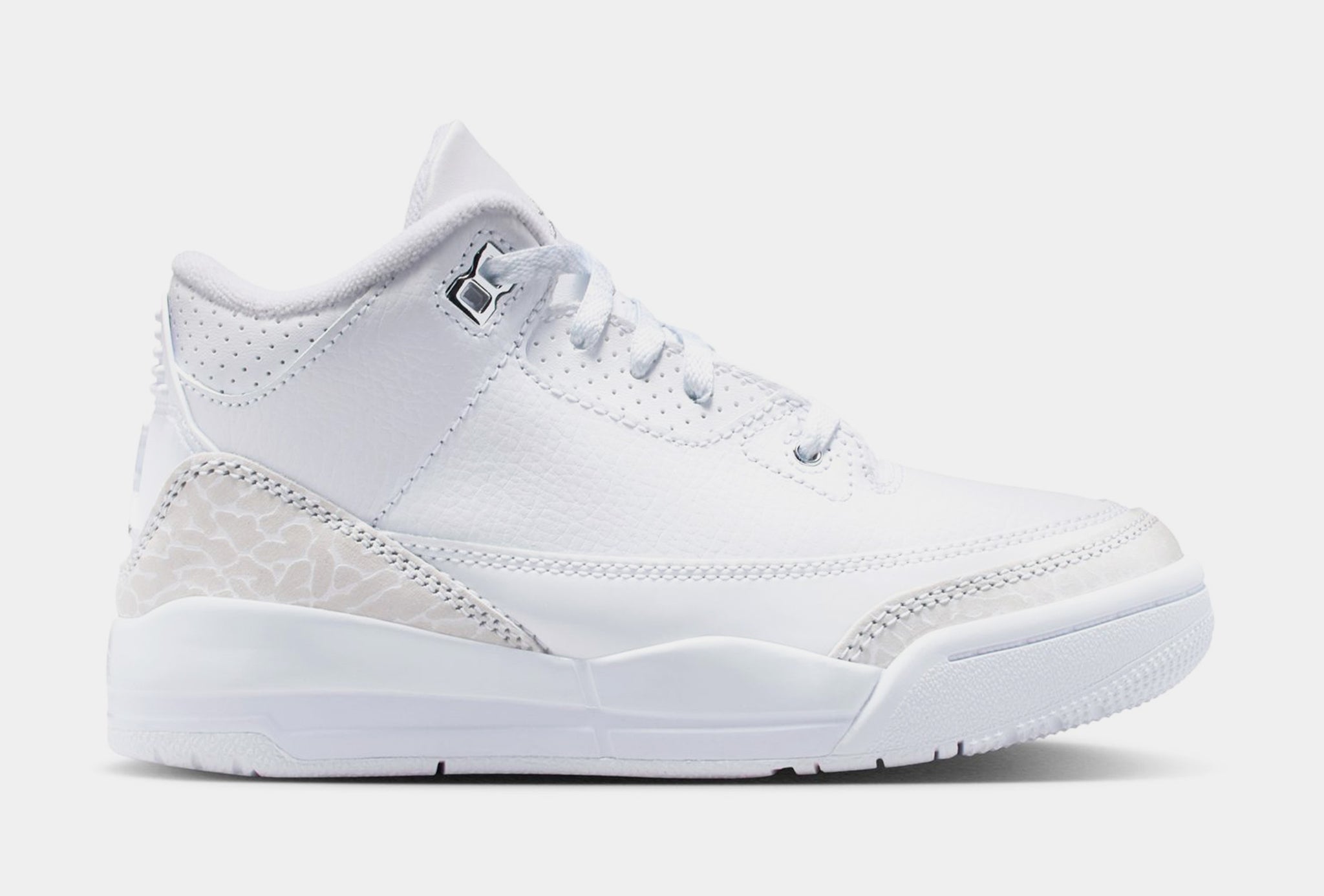 Jordan Air Jordan Retro White and Silver Preschool Lifestyle