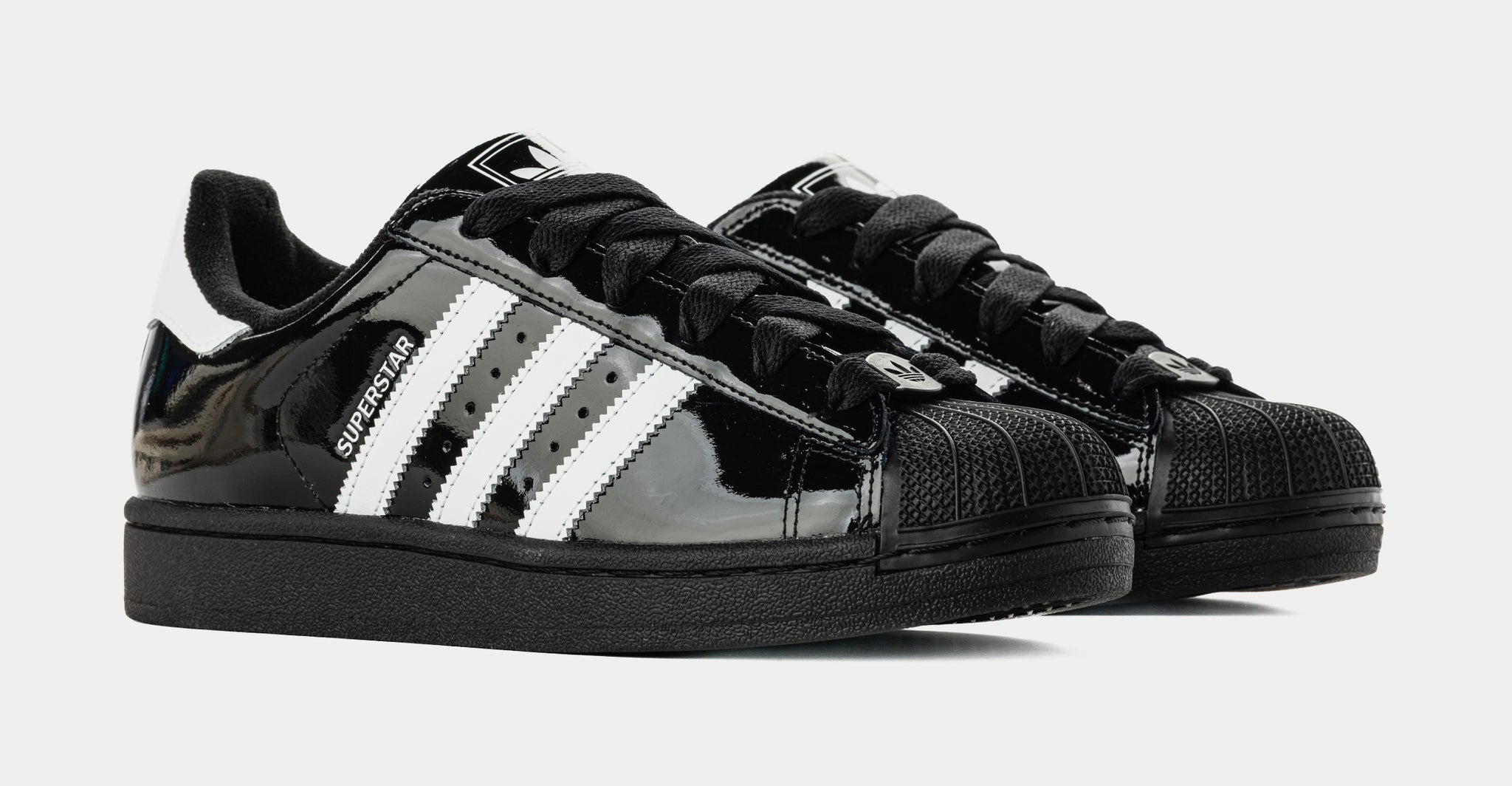 adidas Superstar II Grade School Lifestyle Shoes (Black/White)