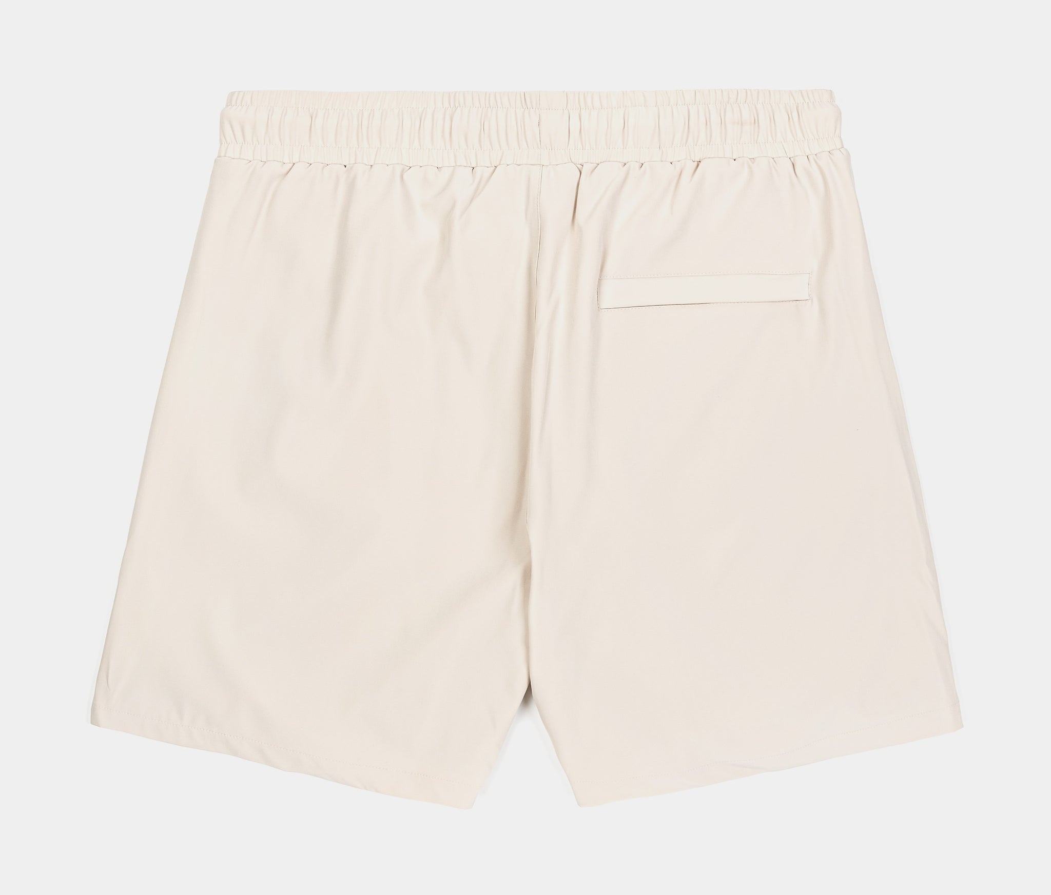 CTHDRL Lady Of Guadalupe Cross Hybrid Mens Shorts Beige Grey