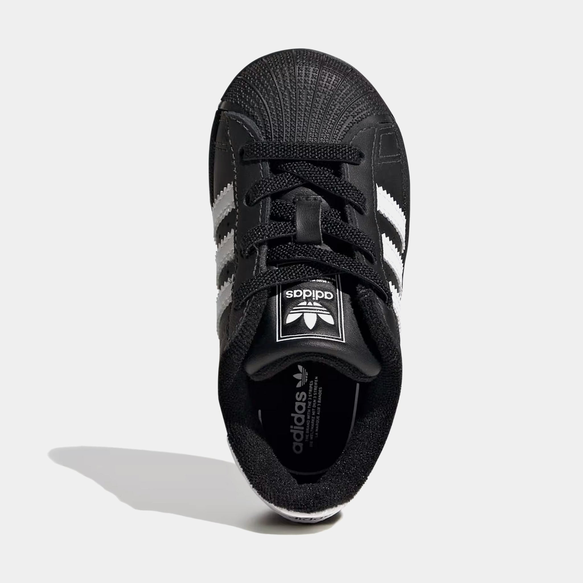 adidas Originals Superstar II Core Black/White Toddler Kids' Shoes, Size: 5 adidas Originals Superstar II Core Black/White Toddler Kids' Shoes, Size: 5