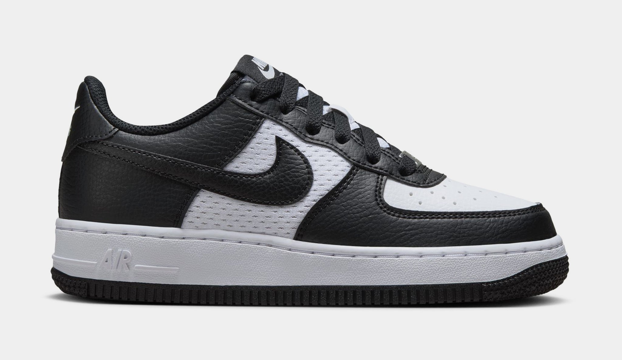 Nike Air Force Low Grade School Lifestyle Shoes Black White