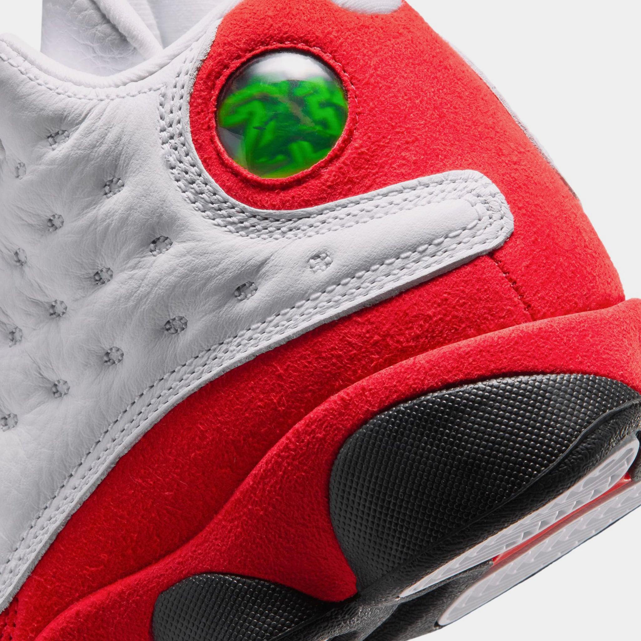 Jordan Air Jordan 13 Retro White And University Red Grade School