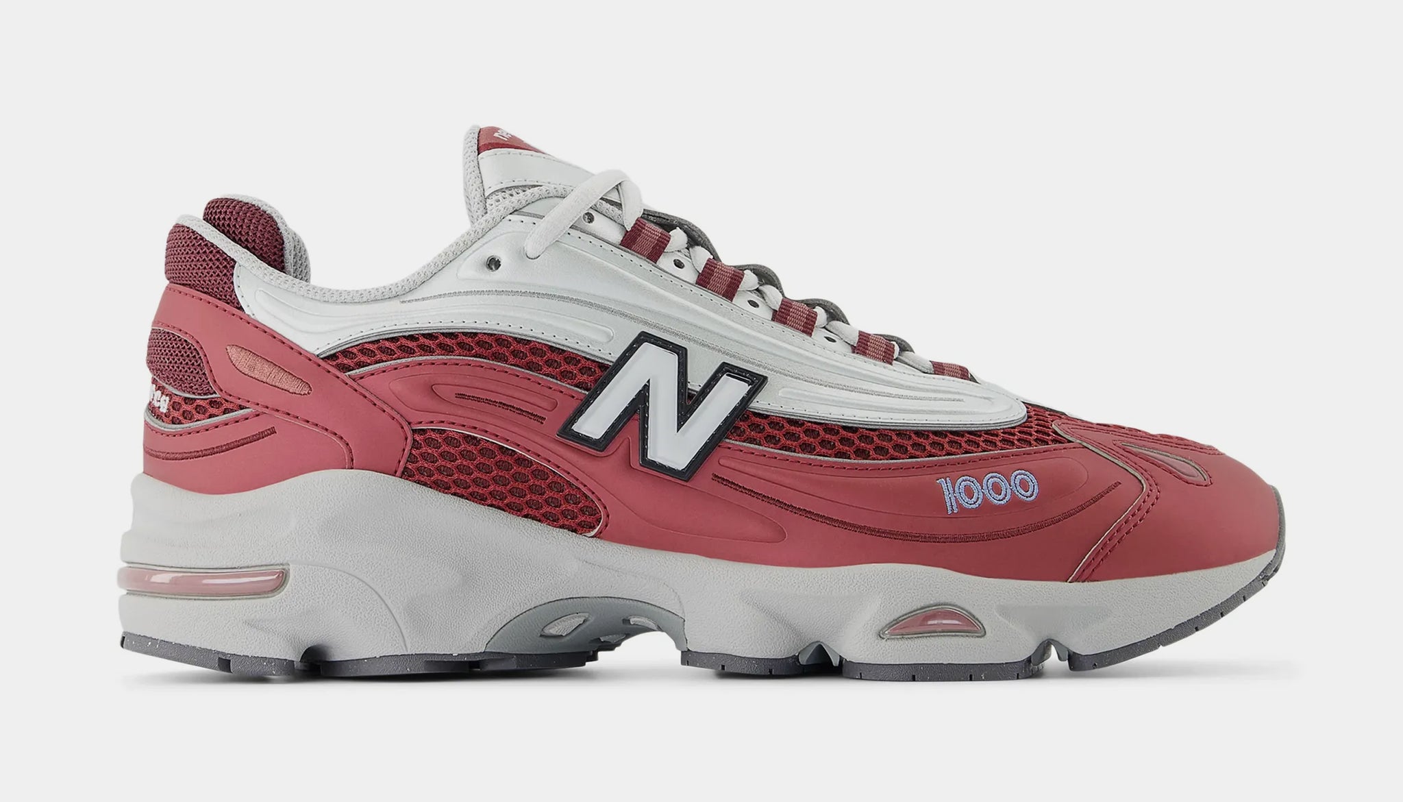 New Balance 1000 Mens Running Shoes Red Silver M1000Q – Shoe  display picture 1