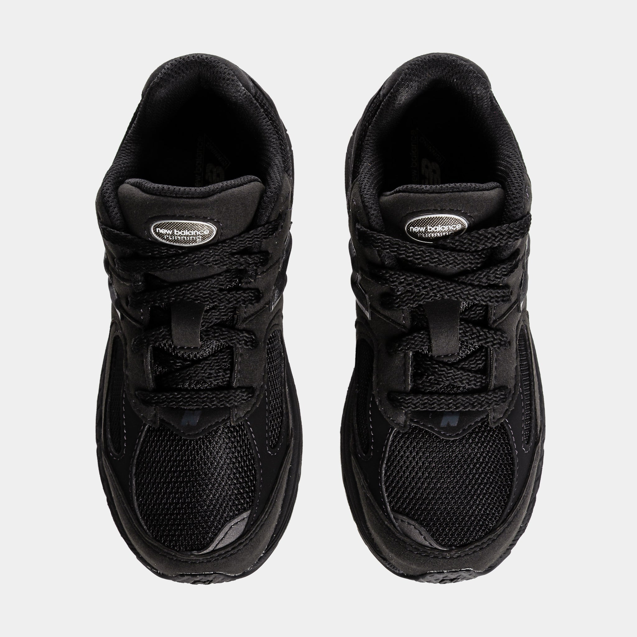 New Balance 2002R Preschool Running Shoes Black Black Metallic