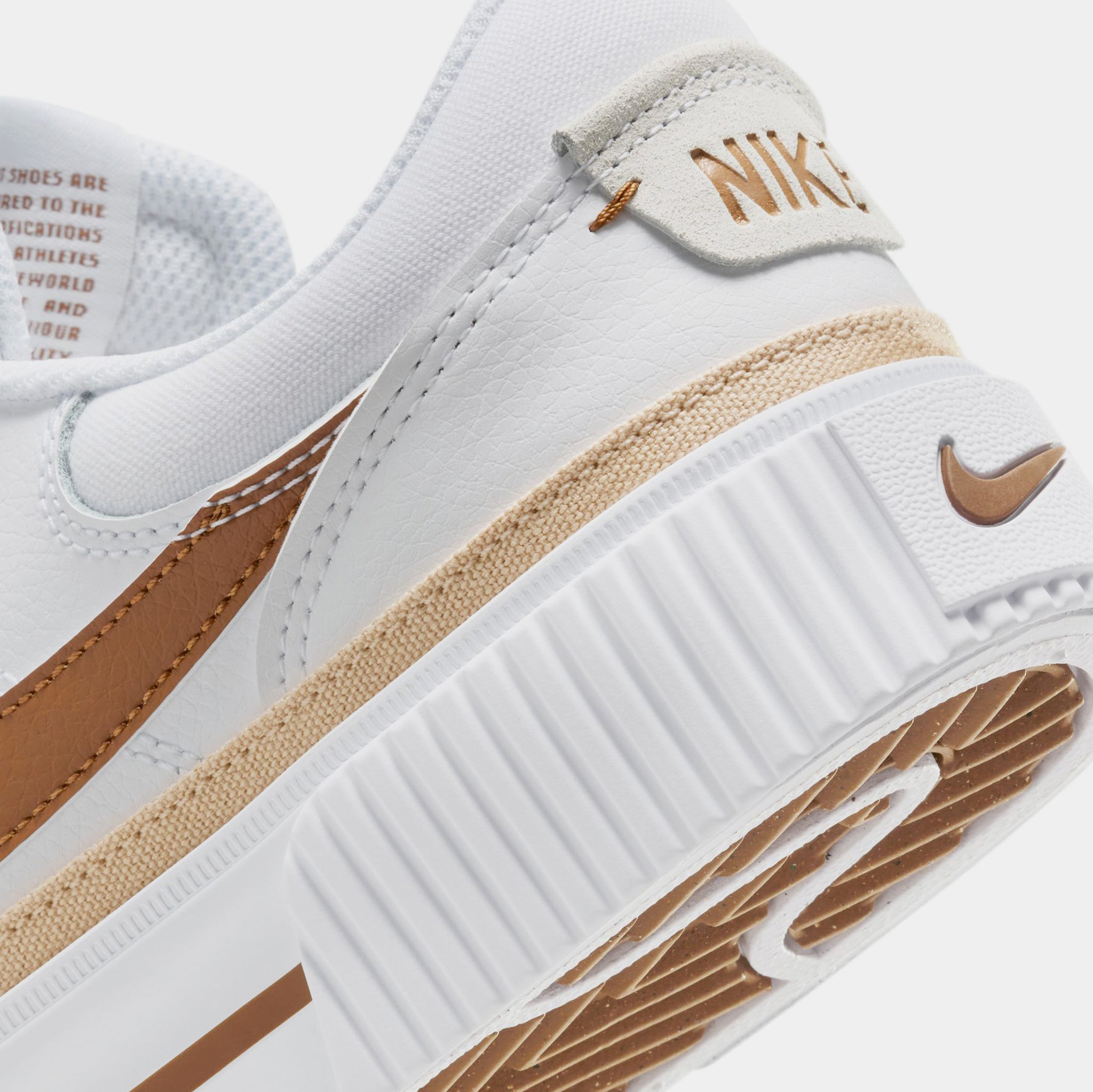 Womens Tan Nike Shoes Nike Custom Two Tone Brown Tan Air Force