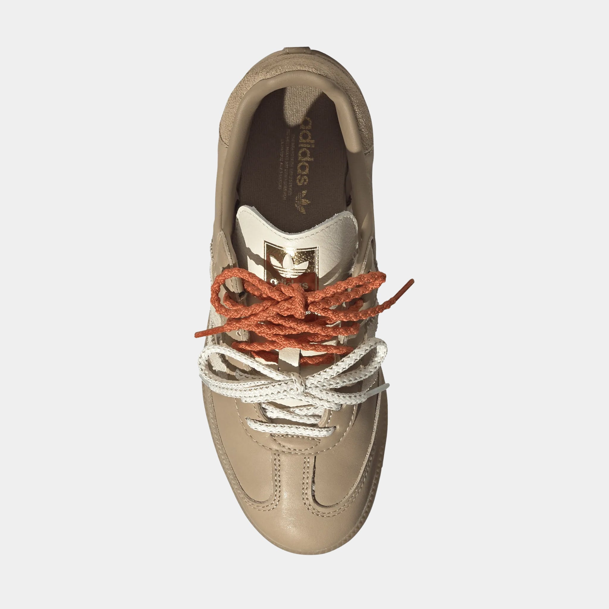 adidas Samba OG Double Laces Womens Lifestyle Shoes Magic Beige