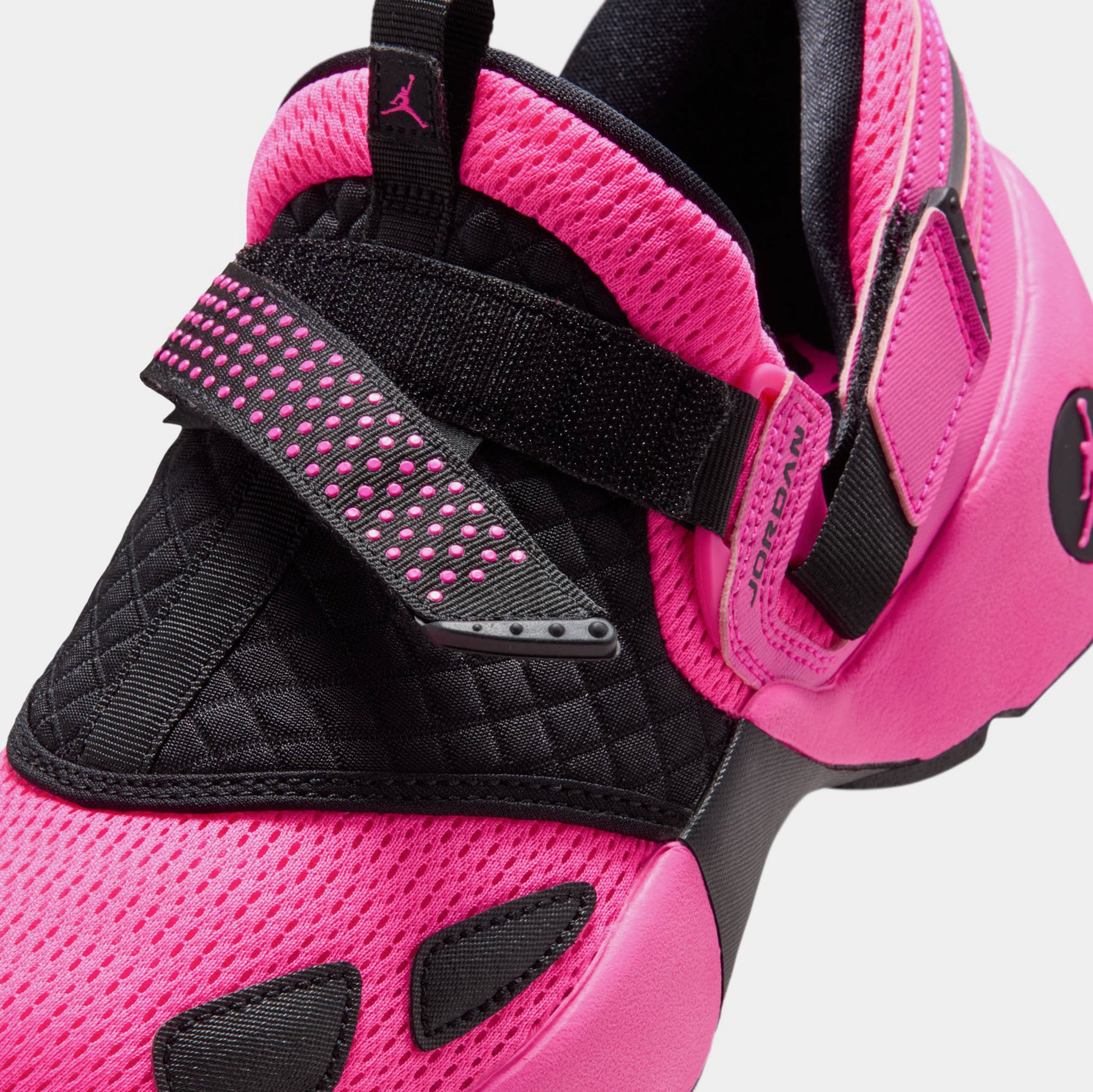 pink jordan running shoes