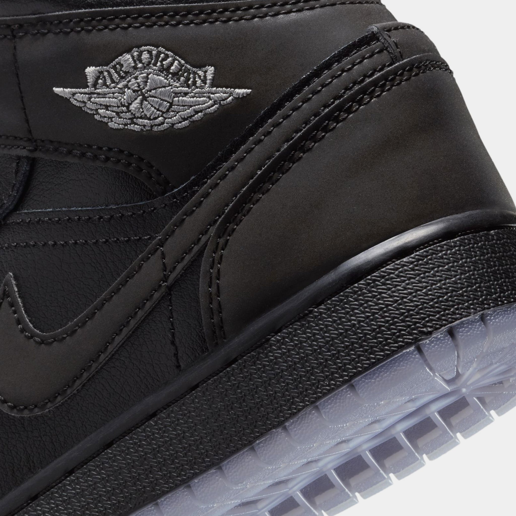 Jordan Air Jordan 1 Mid Grade School Basketball Shoes Black White Wolf Grey  HV5180-010 – Shoe Palace