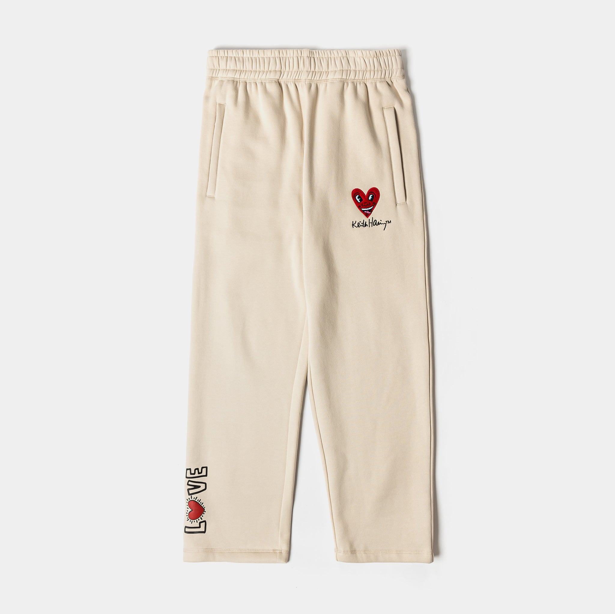 Shoe Palace SP x Keith Haring Respect Fleece Mens Sweatpants Cream