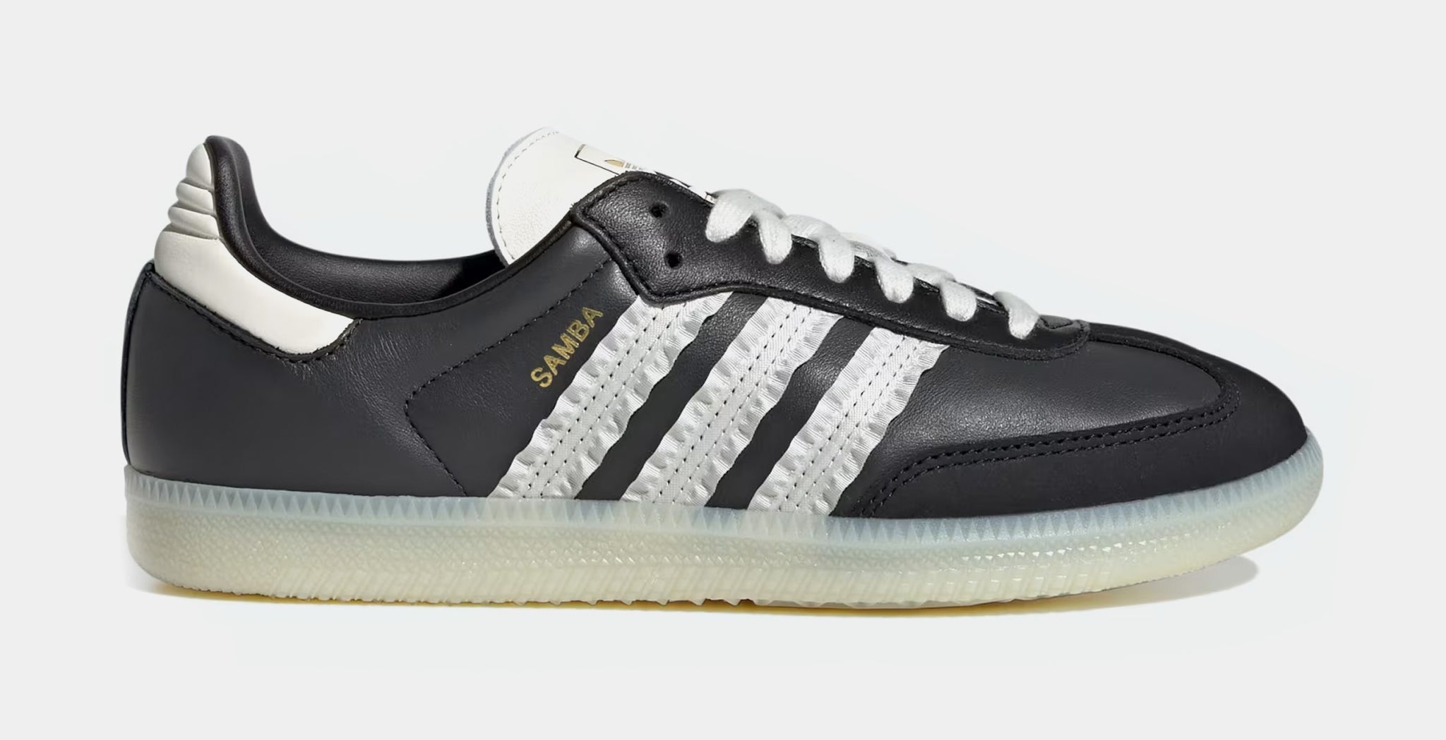adidas Samba OG Ruffled 3 Stripes Womens Lifestyle Shoes Carbon Off White Co JR8831 Shoe Palace adidas Samba OG Ruffled 3 Stripes Womens Lifestyle Shoes Carbon Off White Co JR8831 Shoe Palace