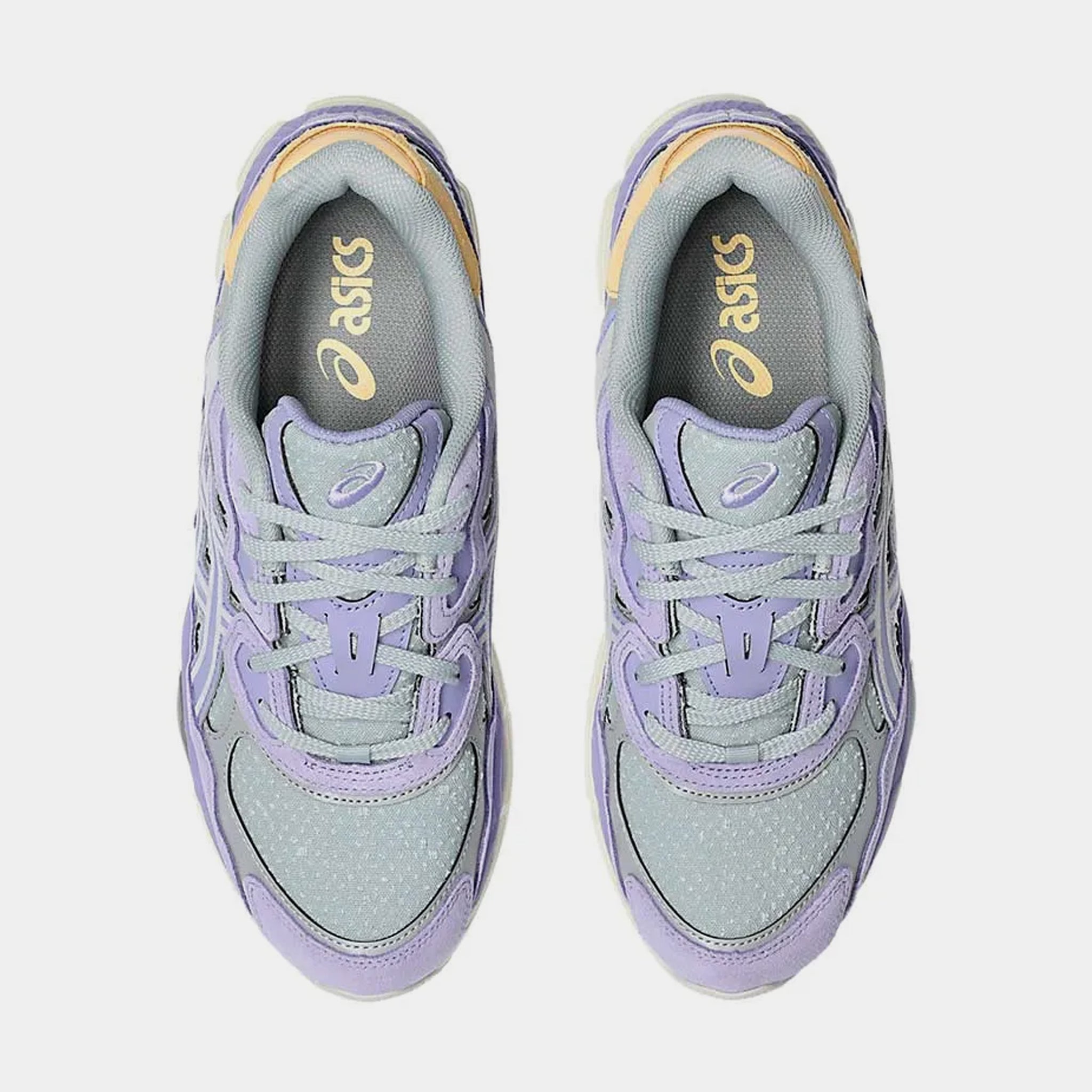ASICS Gel NYC Mens Running Shoes Piedmont Grey Bluebell 1203A826