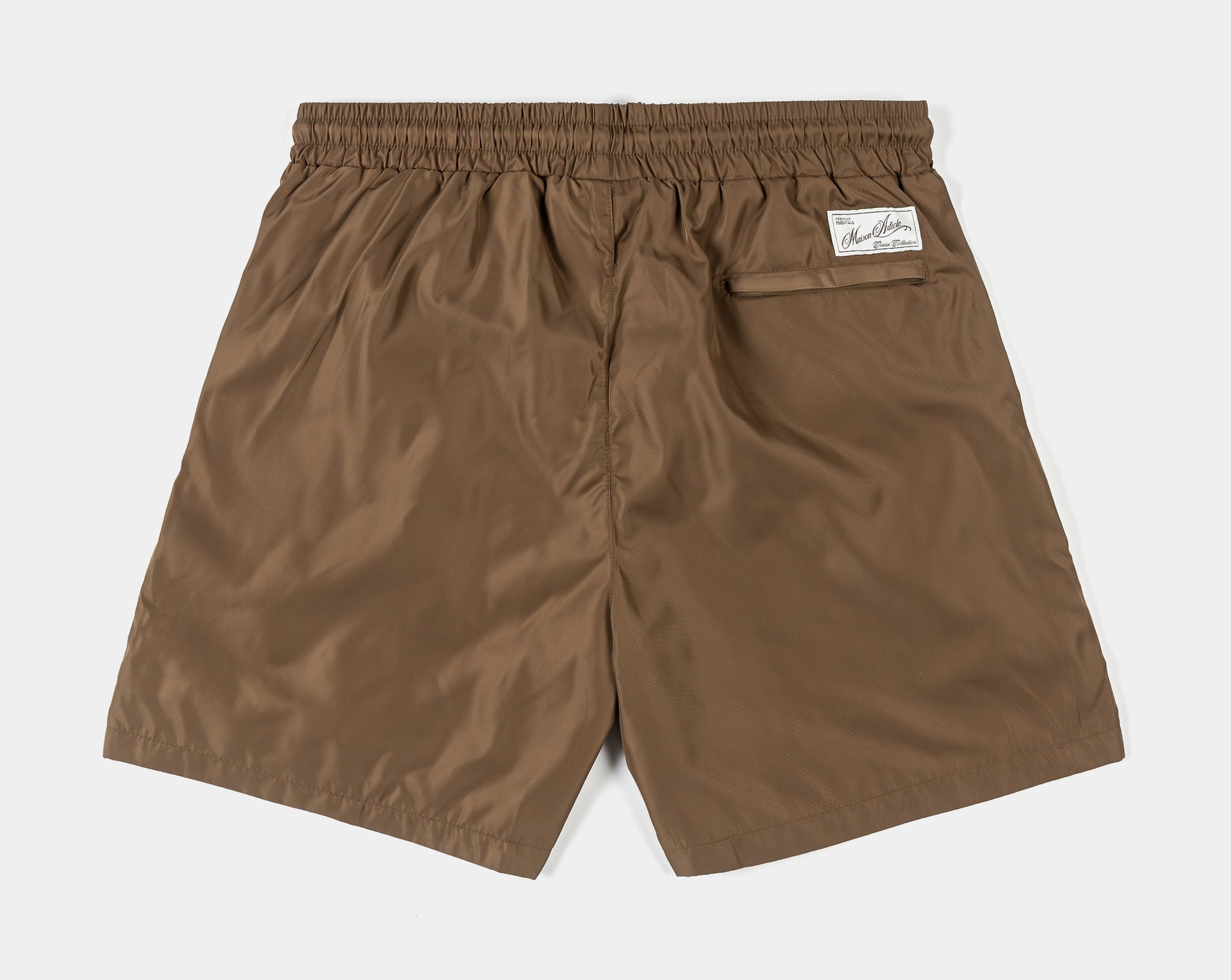 Maison Article Nylon Hybrid Mens Shorts Taupe MAHS-02 – Shoe Palace