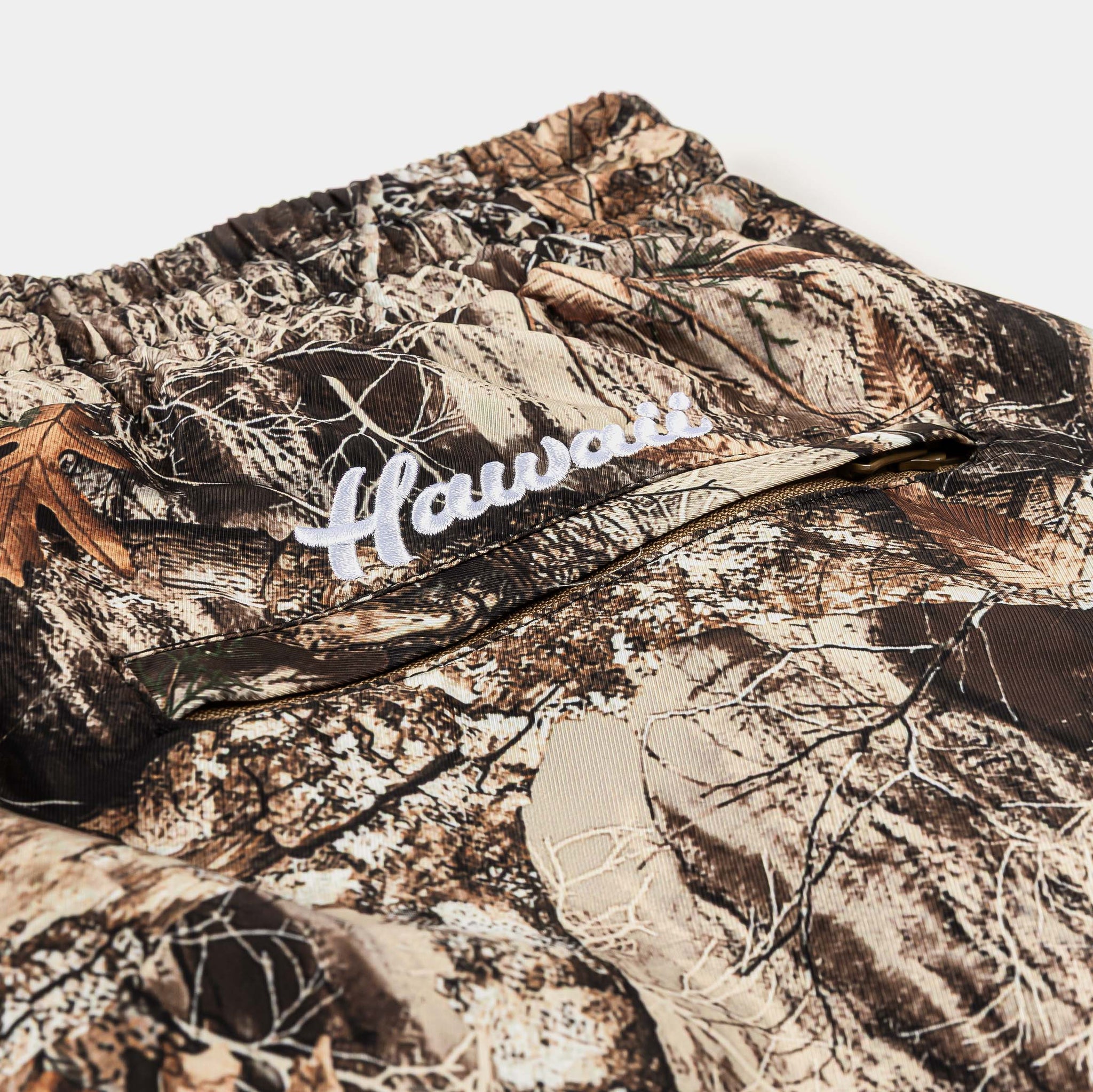 Maison Article Hawaii Camo Hybrid Mens Shorts Brown Brown MAHS202