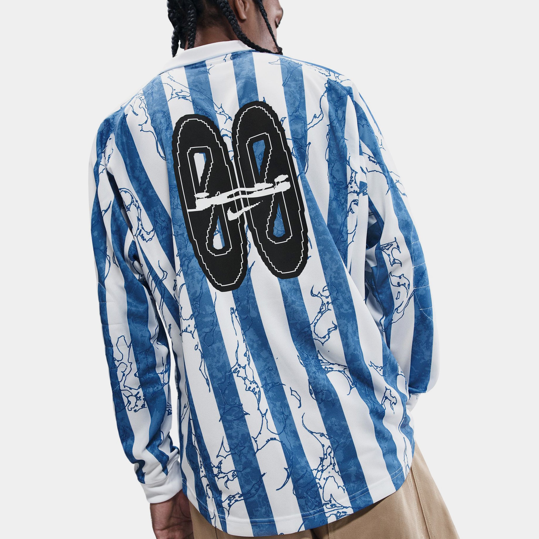 Nike Air VCTRY Long Sleeve Mens Jersey Psychic Blue Light Armory