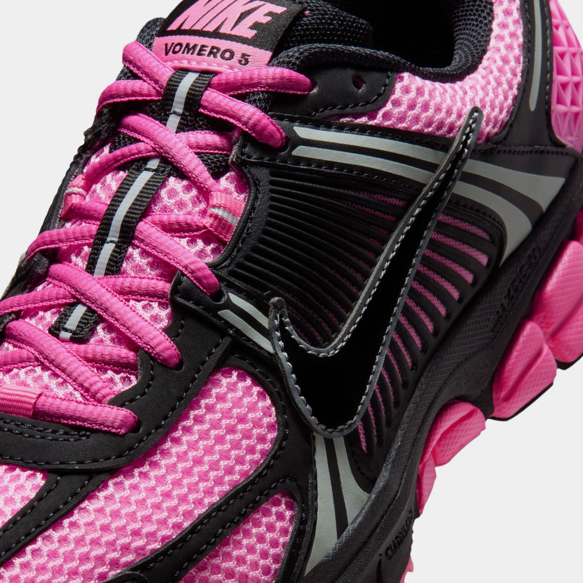 Nike Zoom Vomero 5 Womens Running Shoes Pink Spell Metallic Platinum ...
