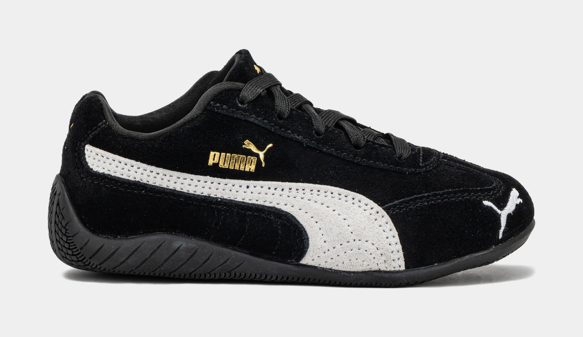 PUMA Speedcat OG Preschool Lifestyle Shoes Black White 401699 01 – Shoe ...