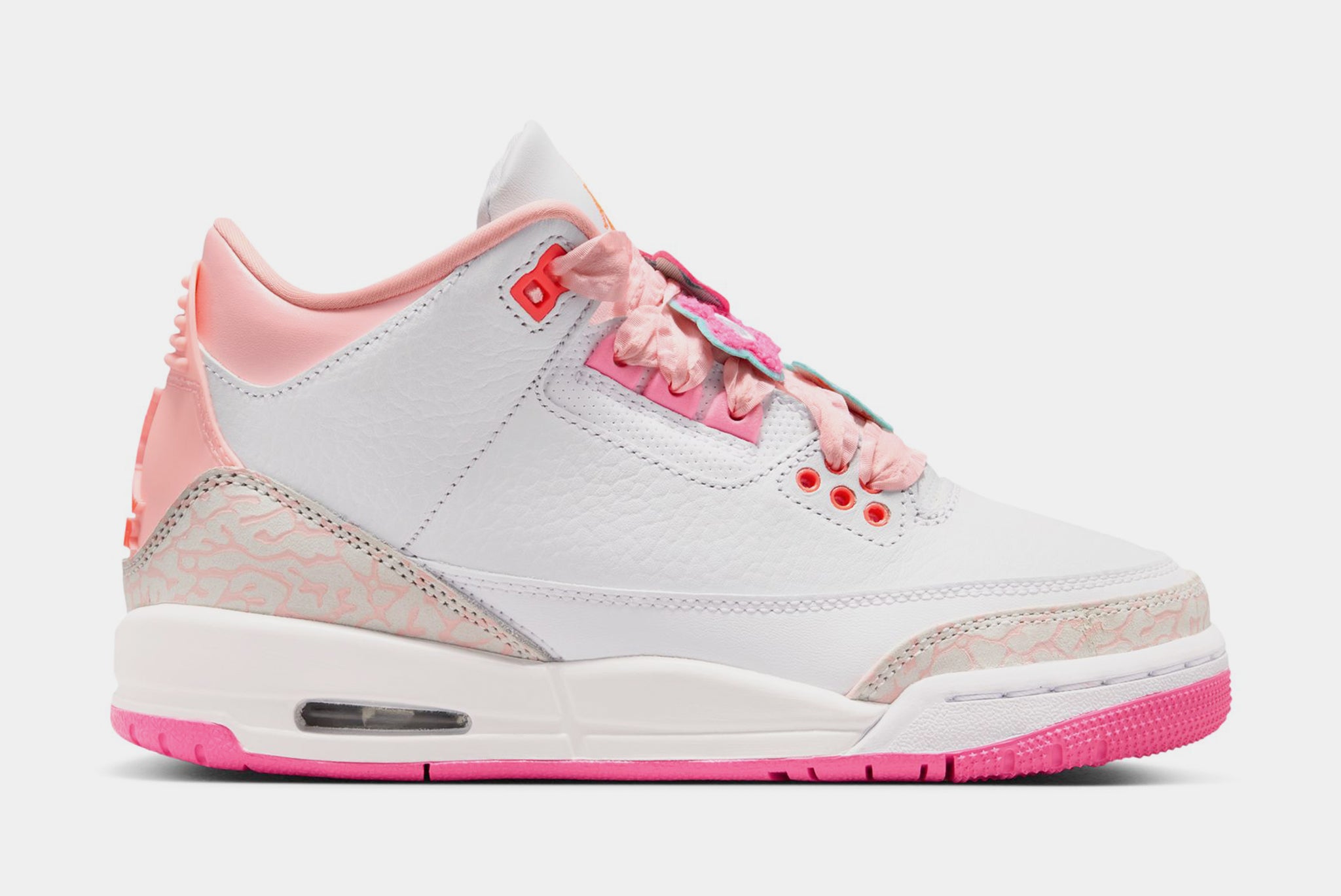 Jordan 3 Spring Jordan Air Jordan 3 Retro Spring Flower Grade School Lifestyle Shoes ...
