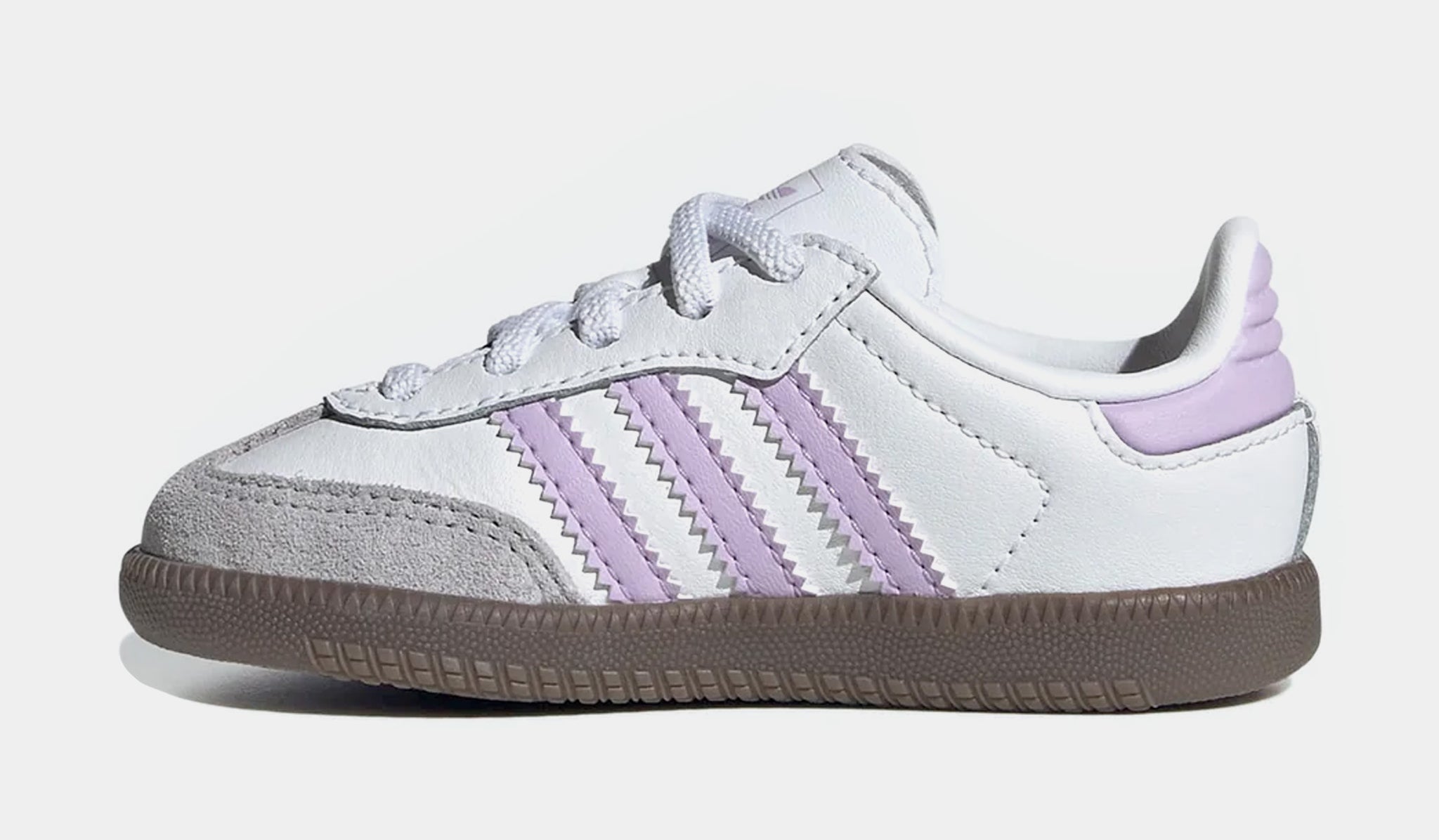 adidas Samba OG Infant Toddler Lifestyle Shoes (White/Purple) adidas Samba OG Infant Toddler Lifestyle Shoes (White/Purple)