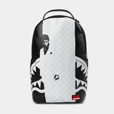 Sprayground Scarface Poster Style Mens Backpack Black White 910B8174NSZ – Shoe Palace