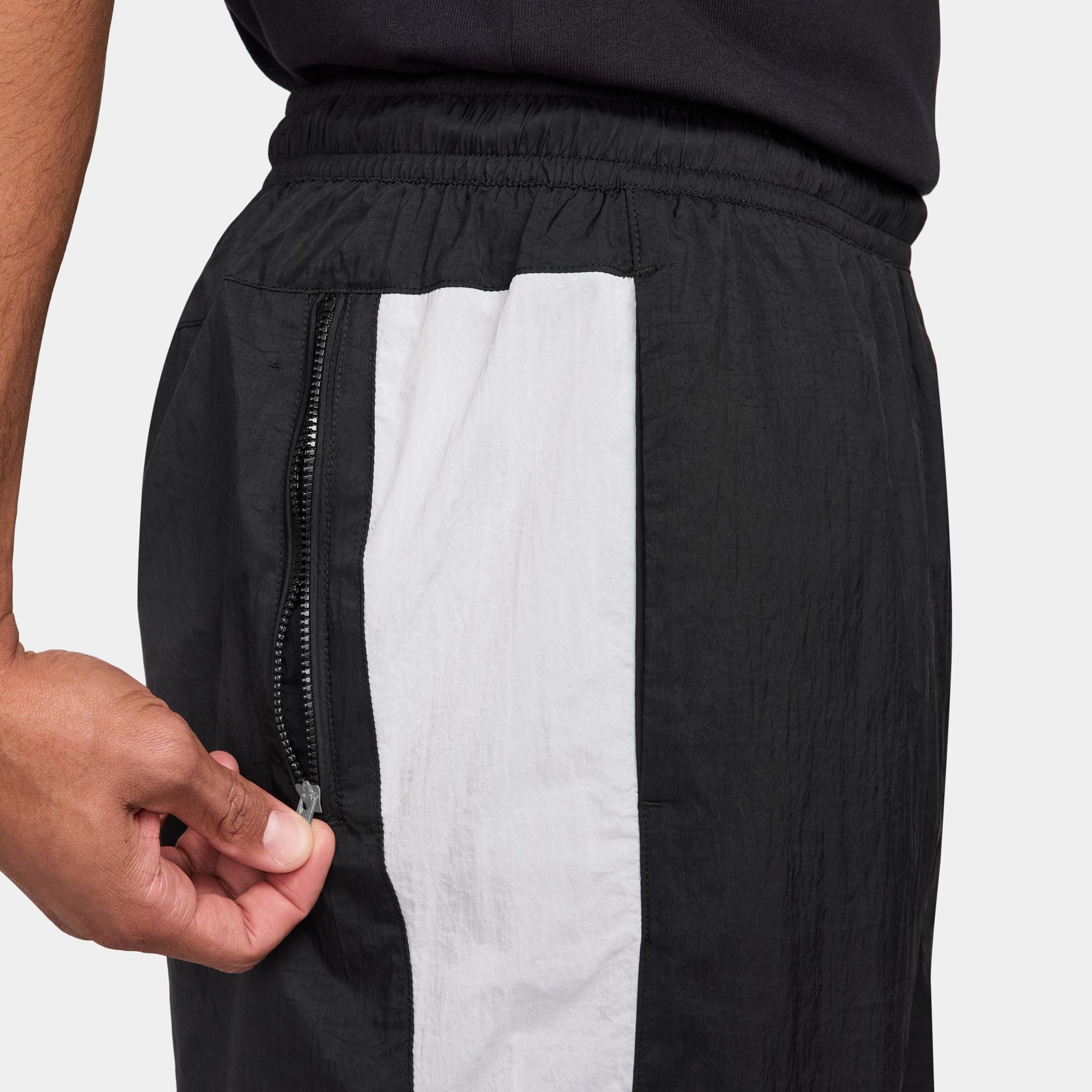 Nike NSW Air Woven Track Mens Pants Black White White HV0874-010