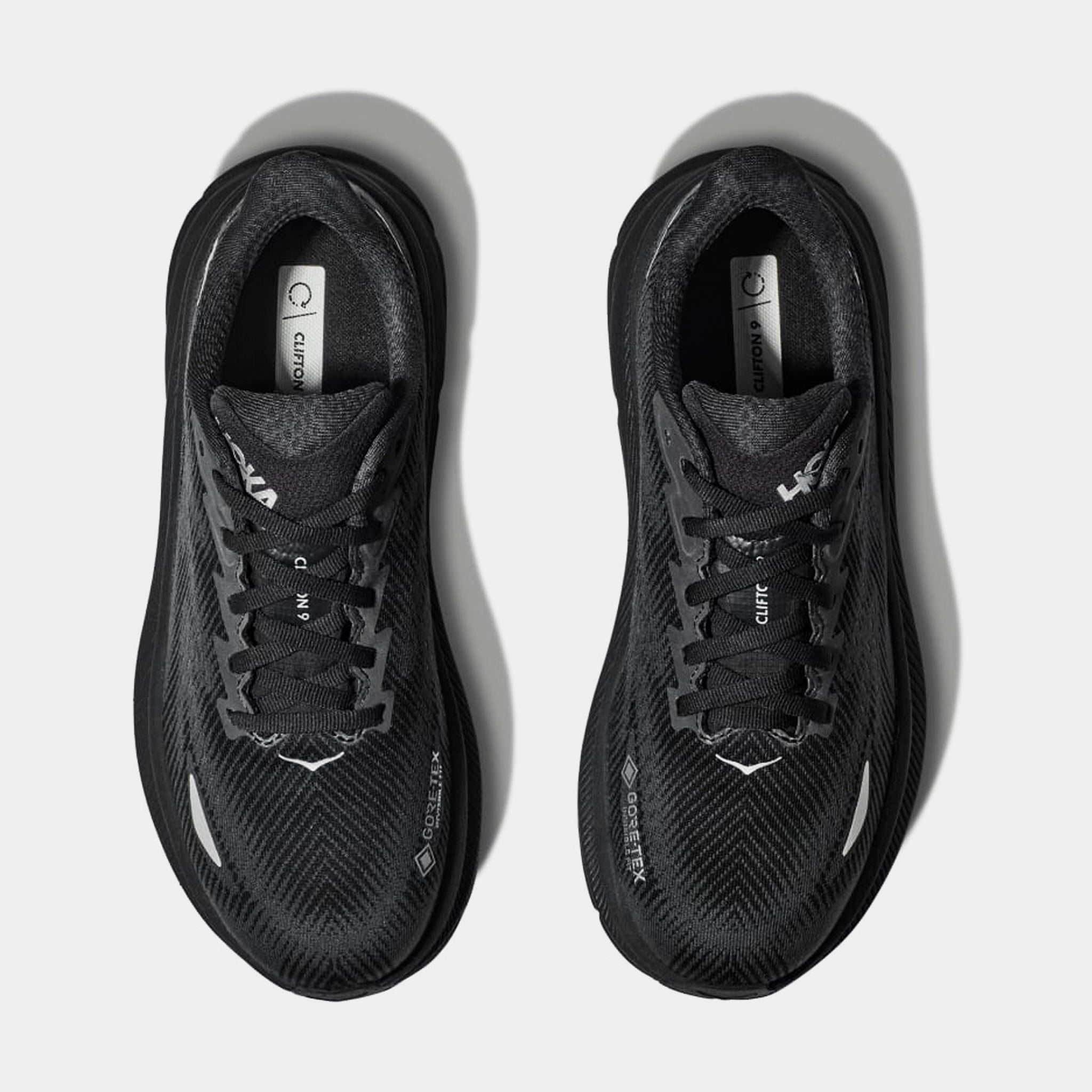 HOKA Clifton 9 Black Gore-Tex Running Shoes. Size 13d. Really good condition Hoka One One HOKA Clifton 9 GORE-TEX Black for sale | eBay main image 4