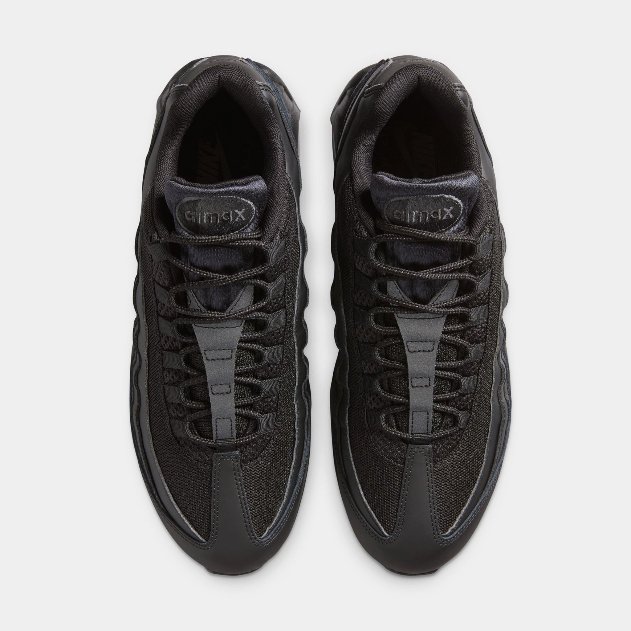 Nike Air Max 95 OG Mens Running Shoes Black Black Anthracite