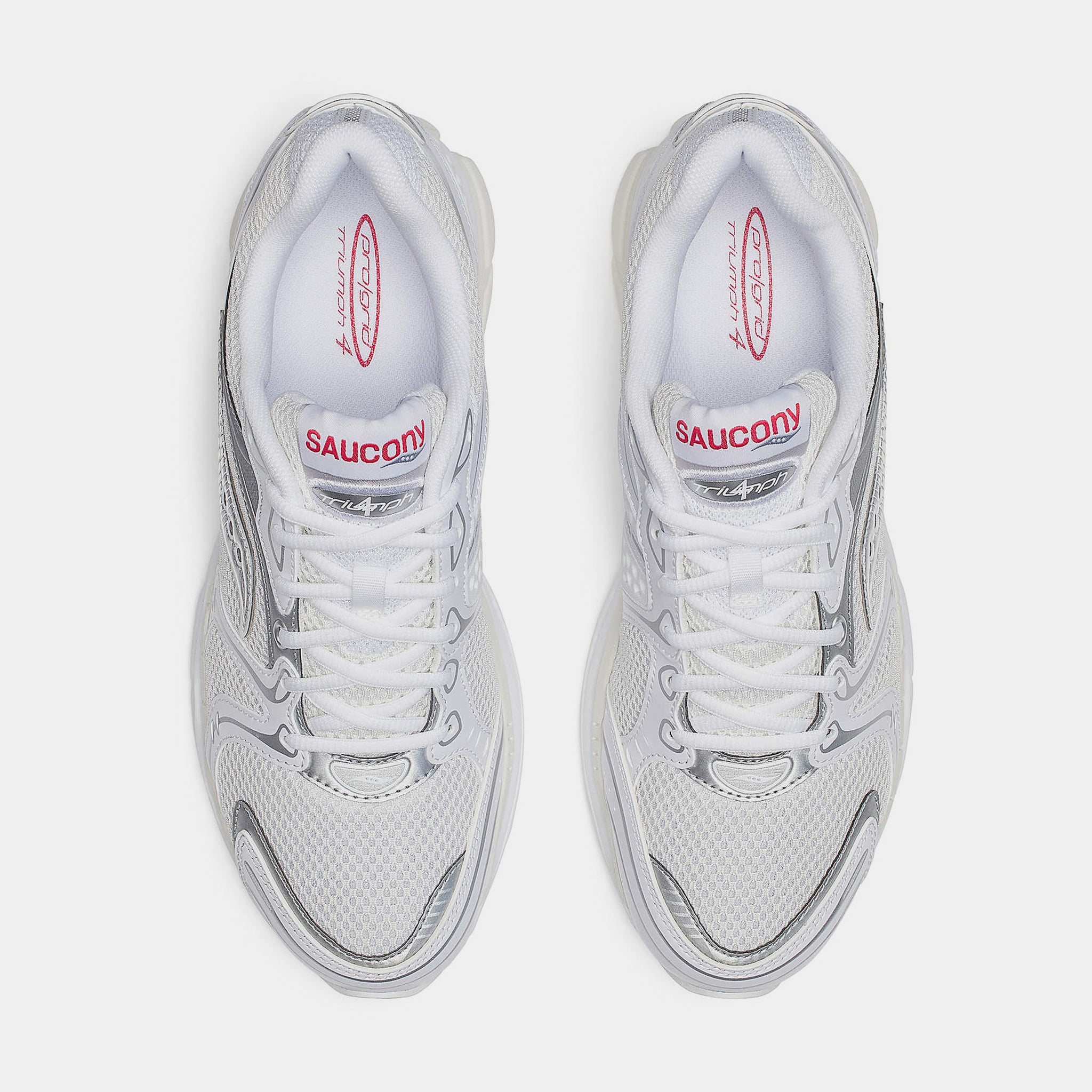 Saucony Progrid Triumph Heritage Pack Mens Running Shoes White - Main Image