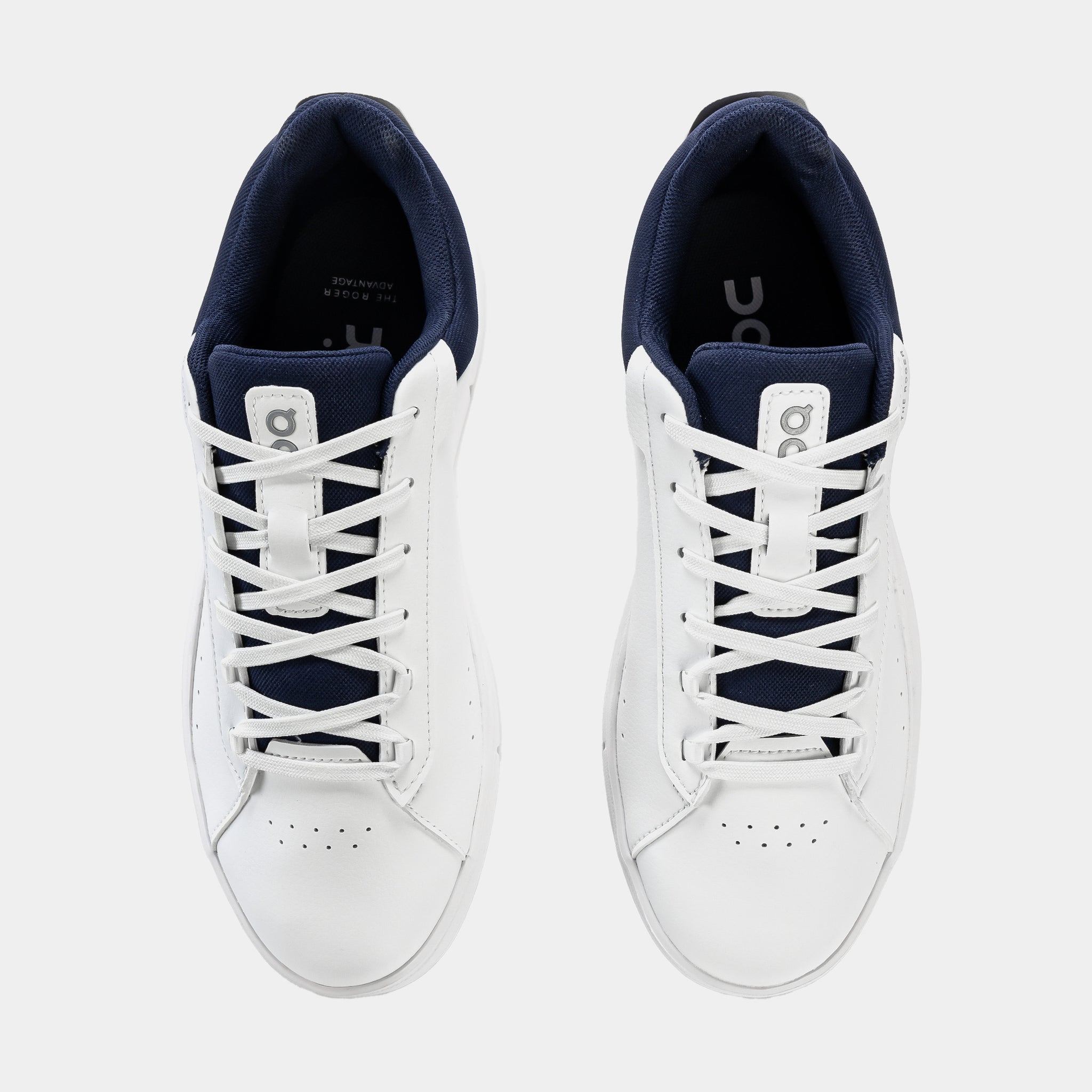 On The Roger Advantage Mens Lifestyle Shoes White Midnight 