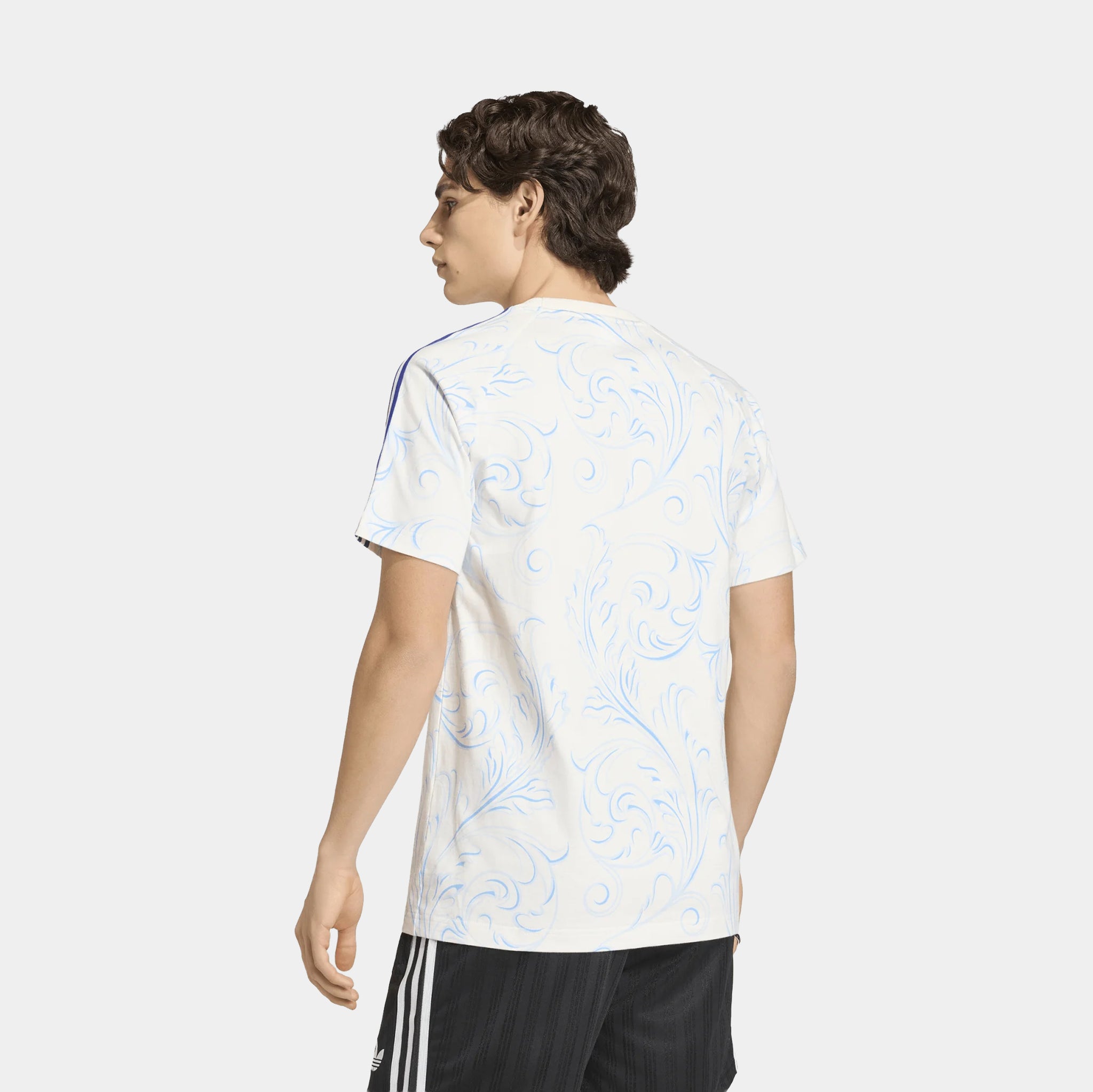 adidas Argentina Originals All Over Print Mens Short Sleeve Shirt