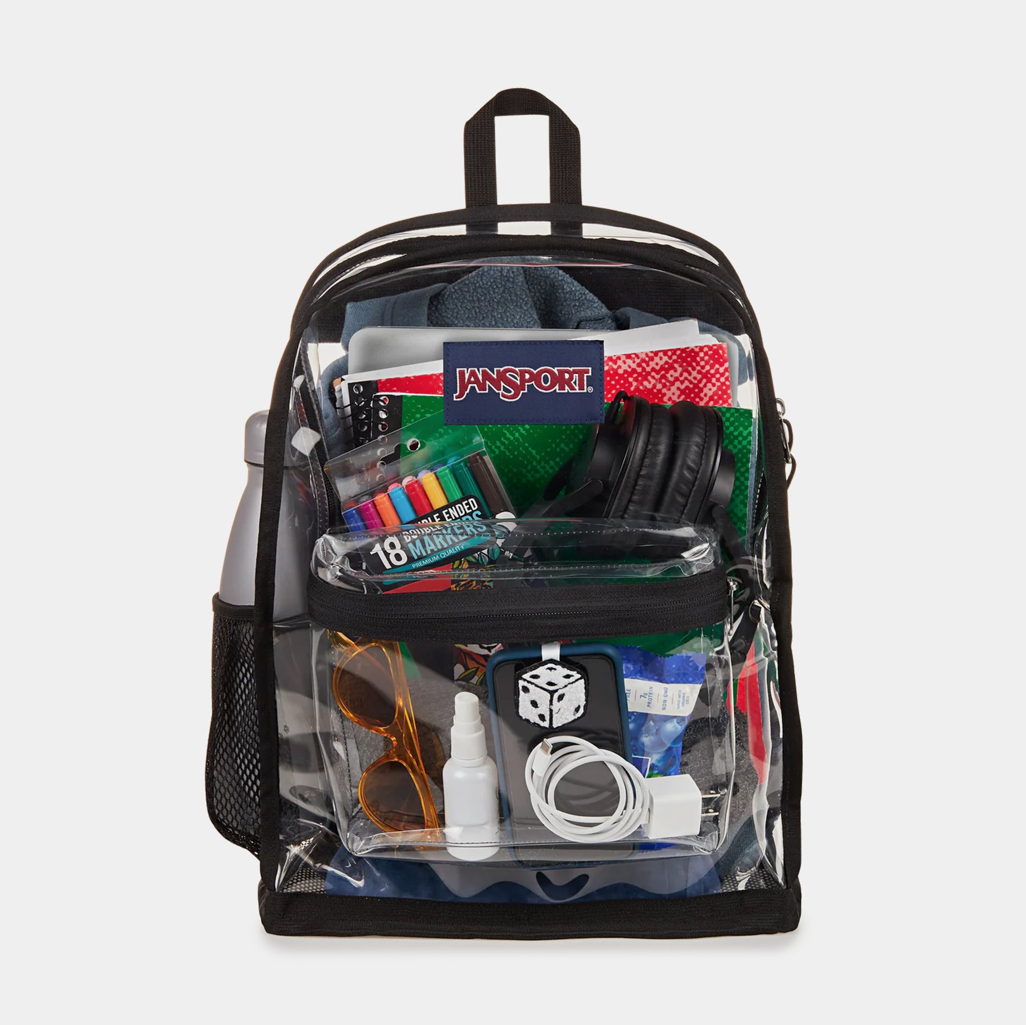 clear backpacks jansport Pack school hangs JanSport Clear Mini Backpack