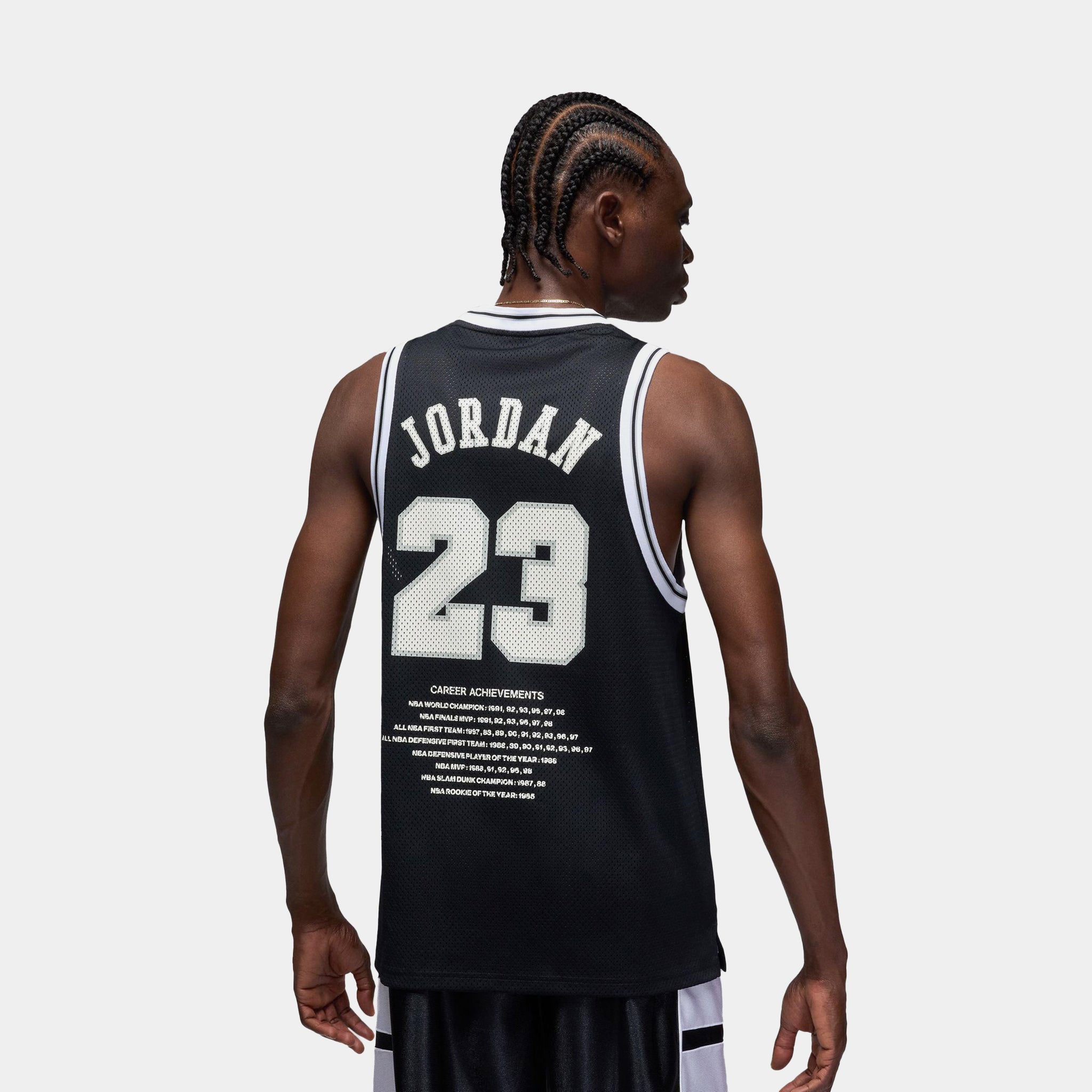 Jordan Summer Essentials Mens Jersey Black White HF9375-010 – Shoe