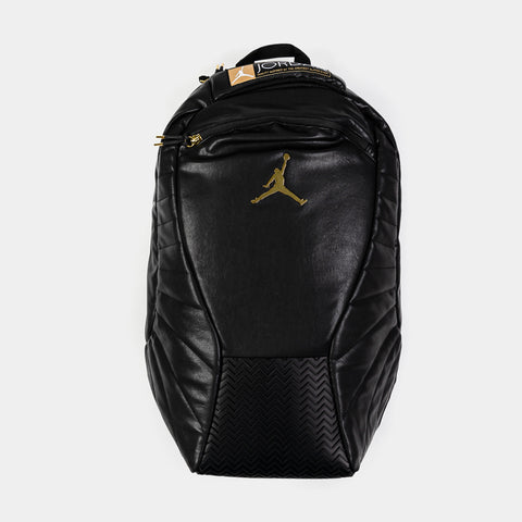 Jordan Air Jordan 12 Retro Mens Backpack (Black/Gold)