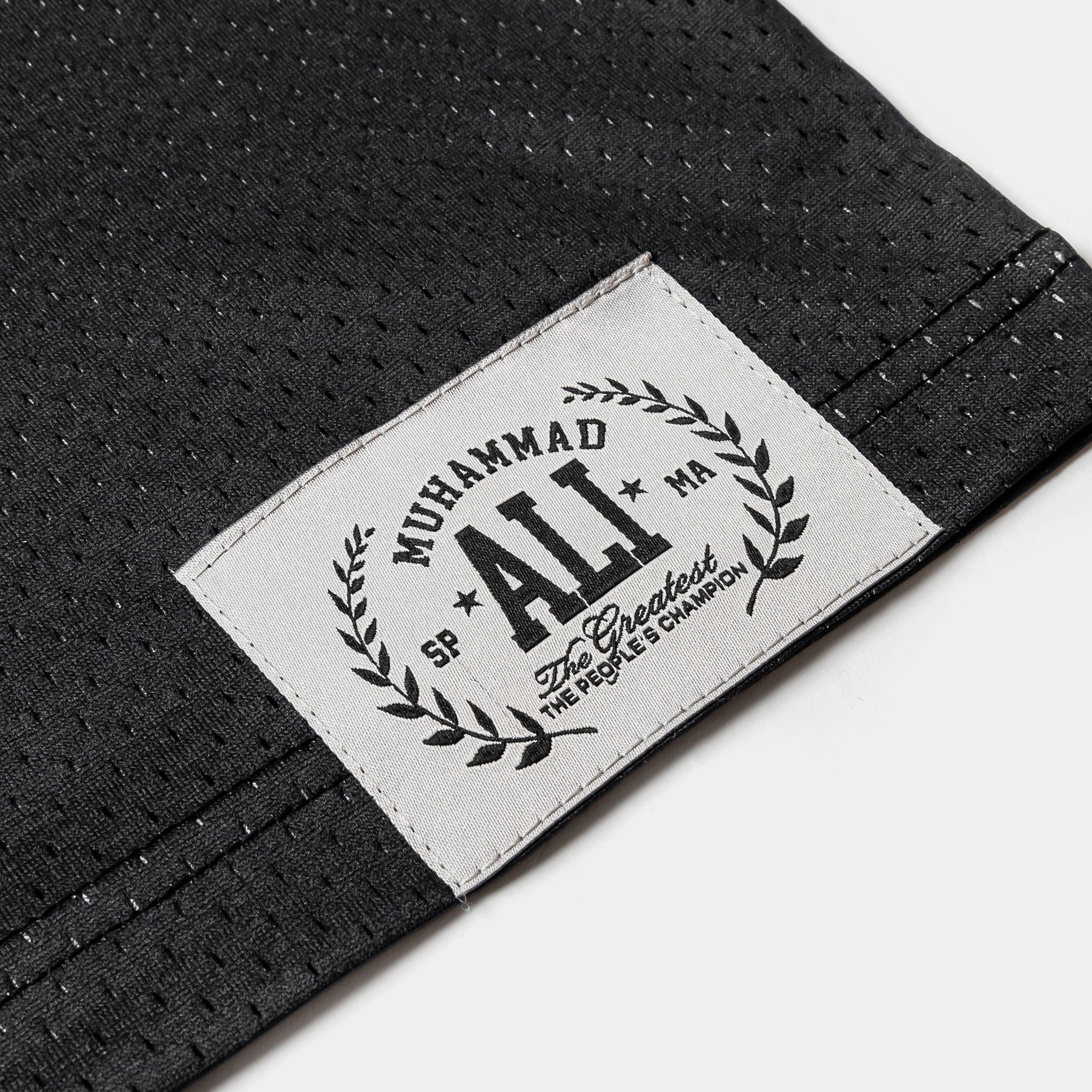 Shoe Palace SP x Muhammad Ali 74 Mesh Mens Jersey Black White