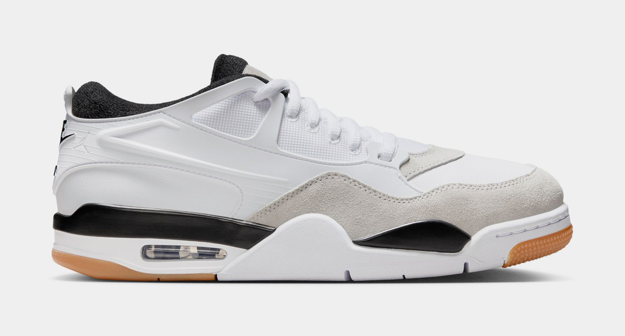 Jordan Air Jordan 4 RM Mens Lifestyle Shoes White Black Gum 