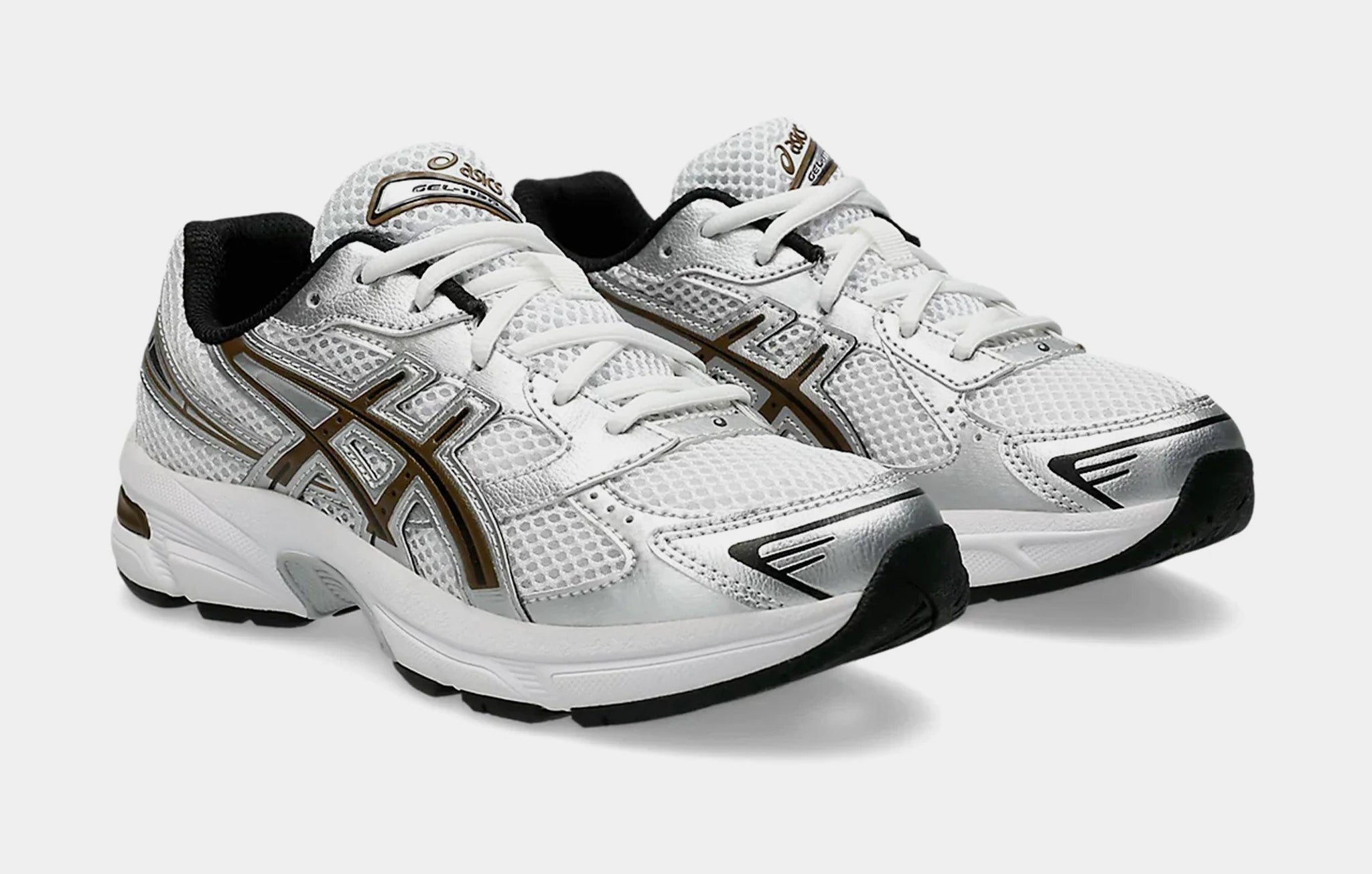 aaa ASICS Gel 1130 Grade School Running Shoes White Clay Canyon