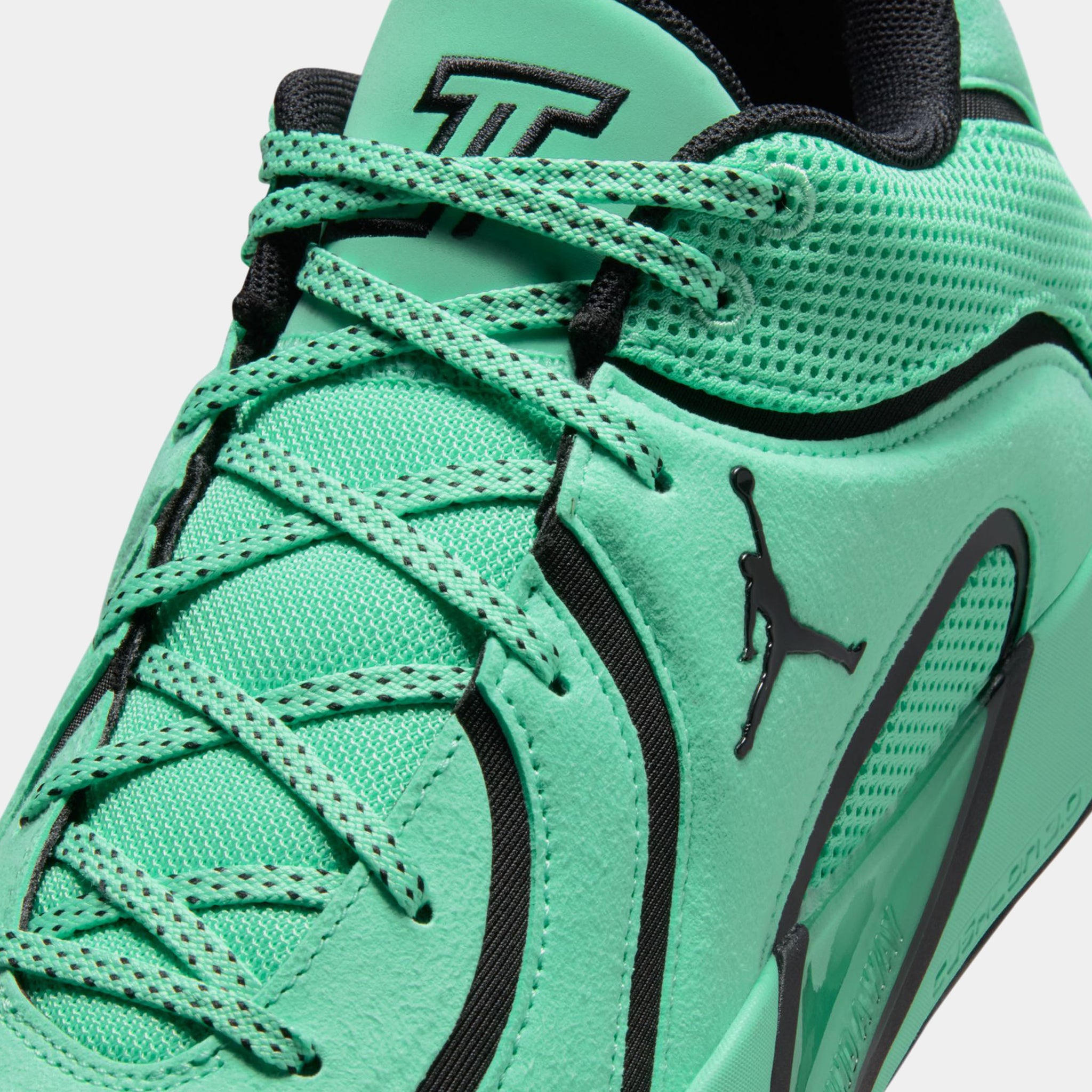 Jordan Tatum 4 Green Glow Mens Basketball Shoes Green Glow 