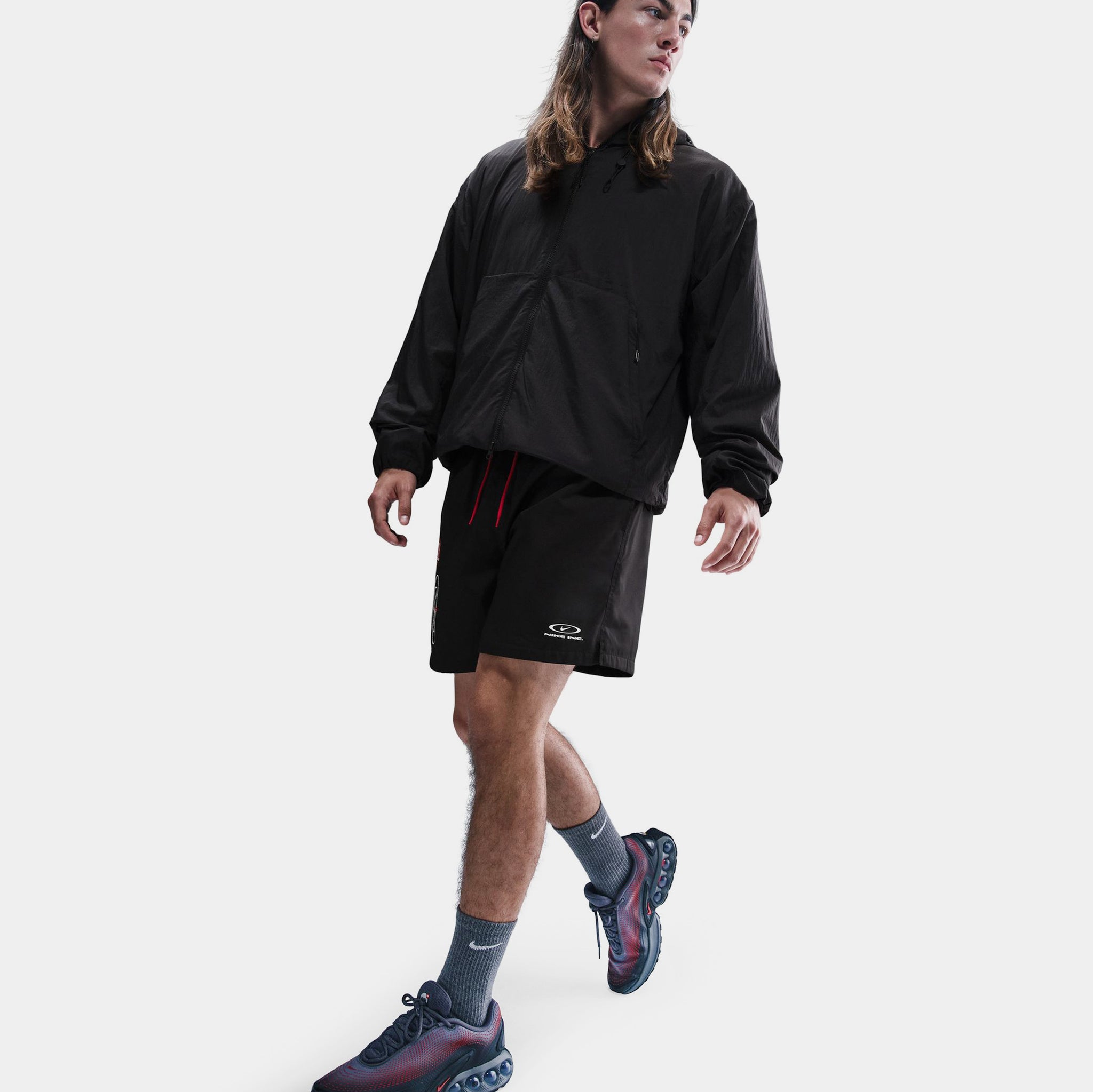 nike men's windbreaker shorts