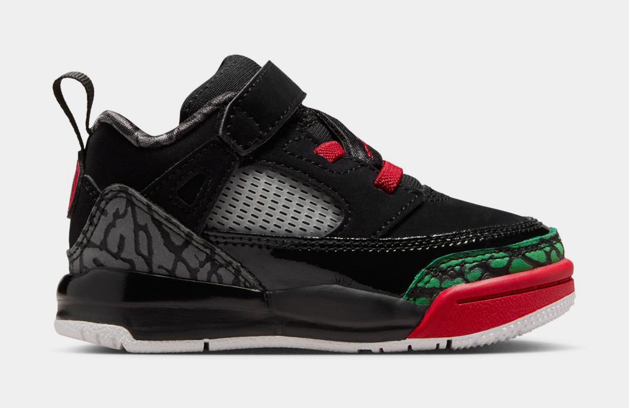 jordan spizike red and green