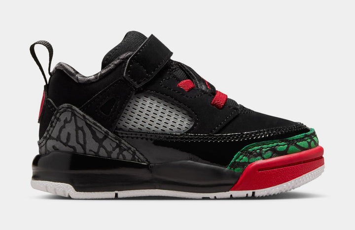 Jordan Spizike Low Preschool Lifestyle Shoes Black Vasity