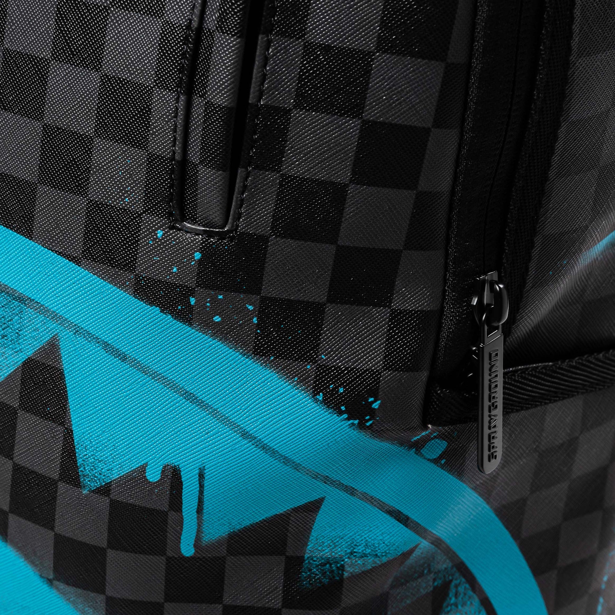 Sprayground Shoe Palace Exclusive Gamma Mens Backpack Black Blue