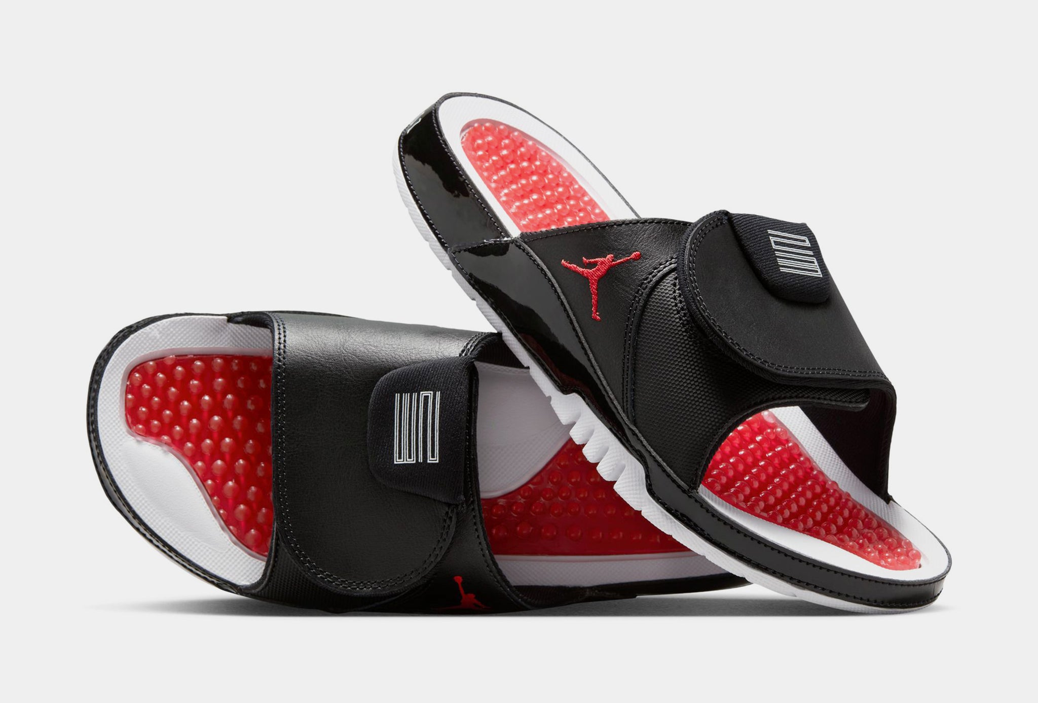 Authentic Nike slides scarface white red and black Nike Kobe Offcourt Slide Mens Sandals University Red White  main image 4