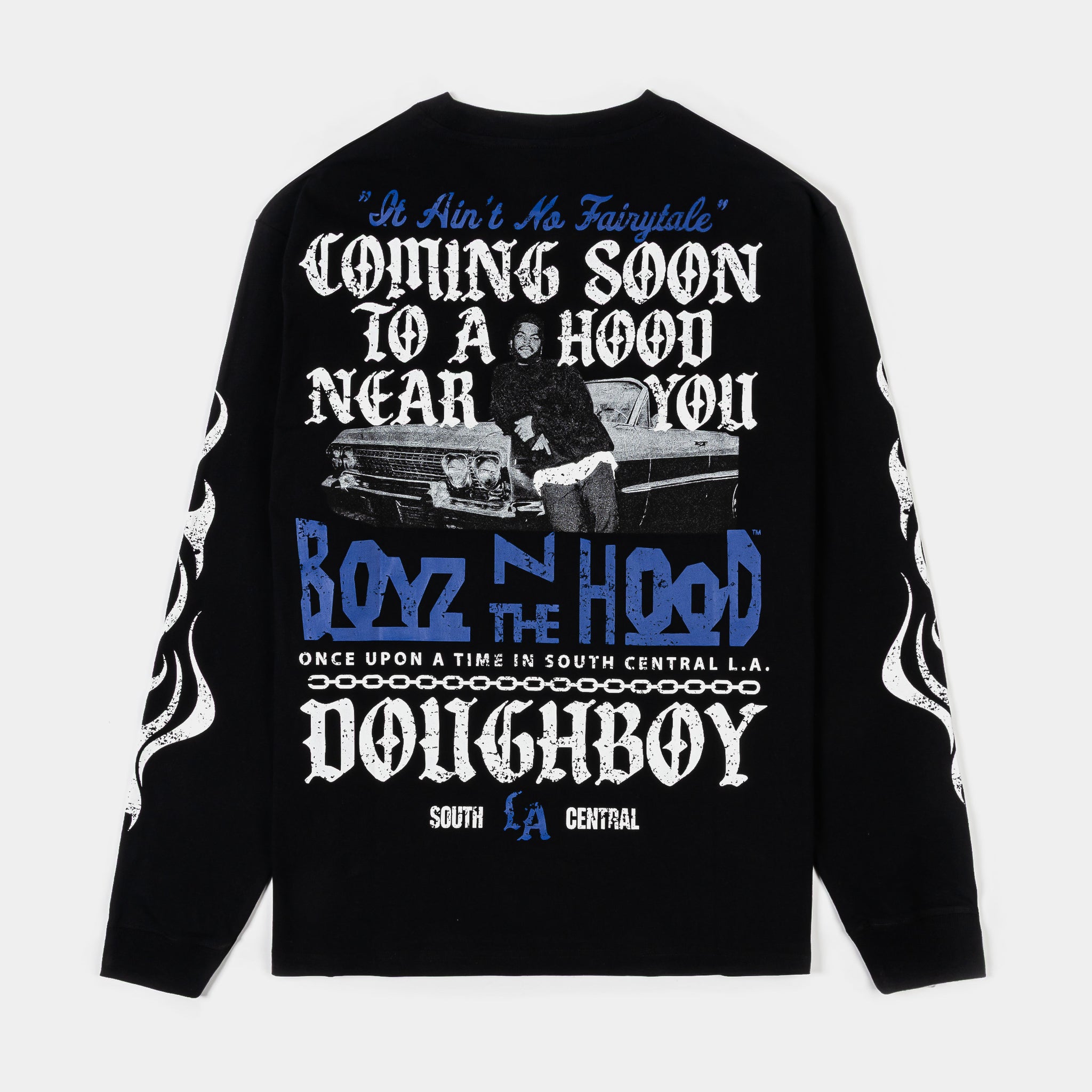 BOYZ IN THE HOOD 長袖Tシャツ Shoe Palace SP x Boyz N The Hood Doughboy Washed Mens Long Sleeve