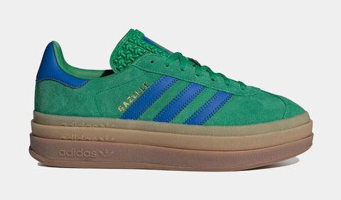 adidas Gazelle Bold Womens Lifestyle Shoes Green Blue Final Sale IE1370 –  Shoe Palace