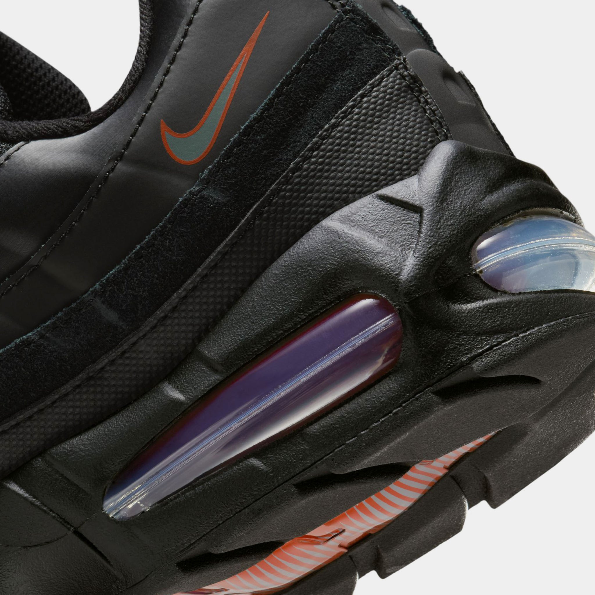 Nike Air Max 95 Big Bubble Mens Running Shoes Black Smoke  display picture 1